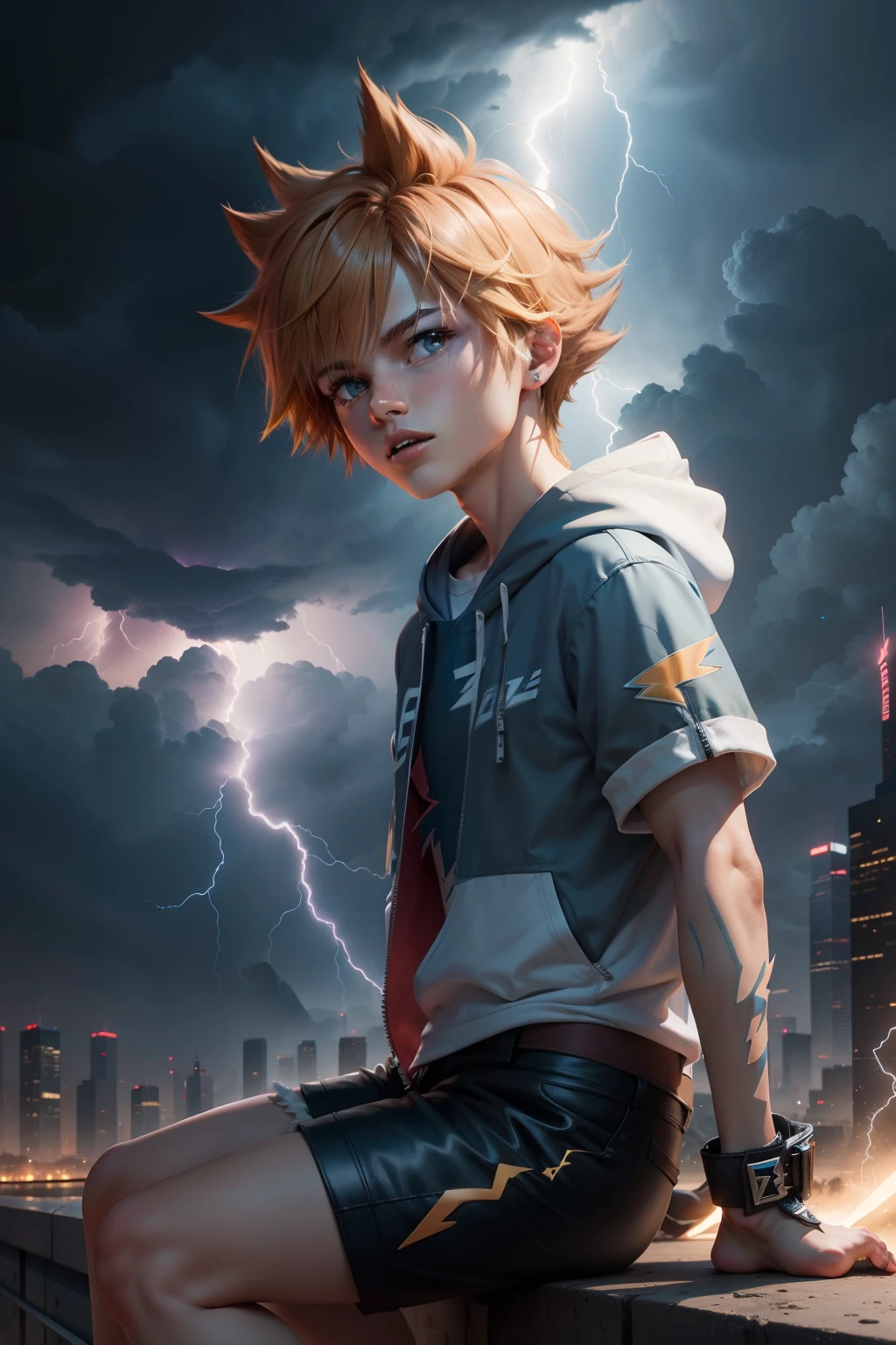 lightning bolt sora