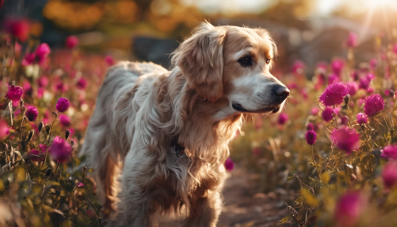 happy healthy dog, 8k resolution, ultra hd, realistic, vivid colors, highly detailed, studio photo, intricate details,, 8k artistic photography.