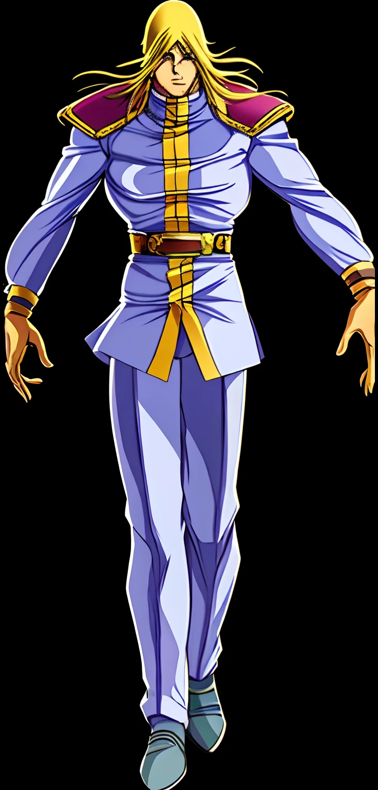 file the king of fighters - the - anime - character - png, joseph joestar, joe biden as a jojo character, star platinum, dandy from space dandy anime, in jojo\'s bizarre adventure, furio tedesschi, jotaro kujo, full body with costume, posing as a jojo character, prince vegeta, distant full body view