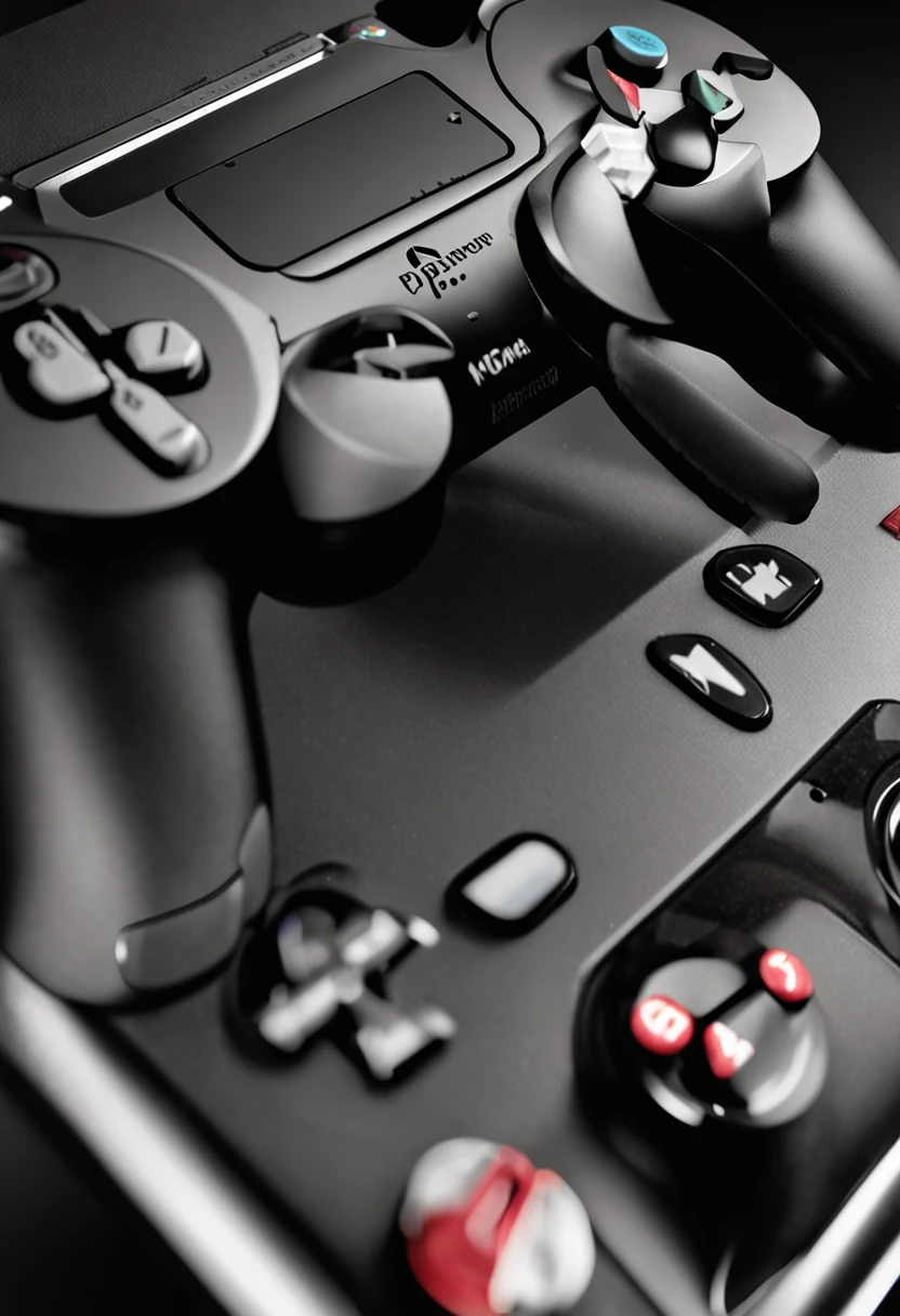 um close up de um console de videogame com um controle, Playstation 3, PS 3, Playstation 6, PS 3 videogame, Playstation, PS 3 Graphics, PS 2, PS2, Playstation 2, Playstation 1, PS1, PS 1, Playstation 4, PSX, PS4, PS 4, Ps, Playstation 5, PS 5, PS5