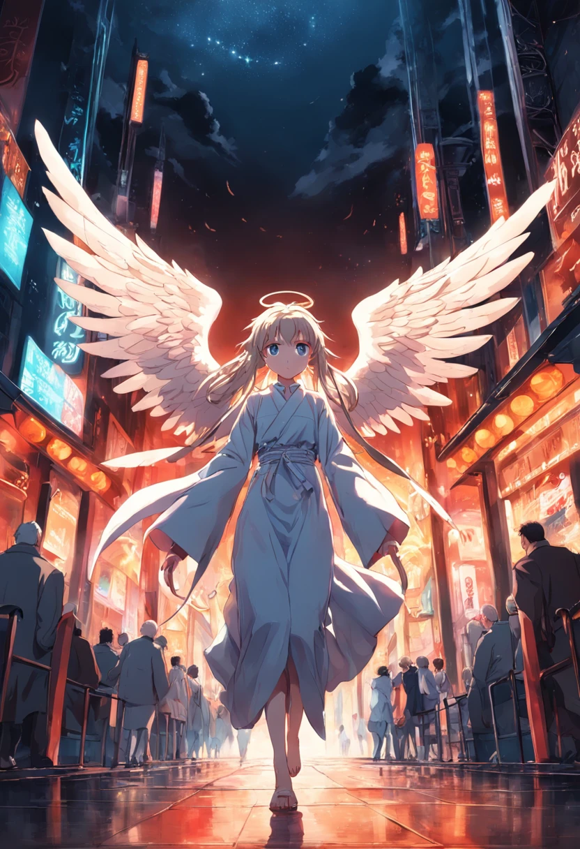Horizontal Walking Angel