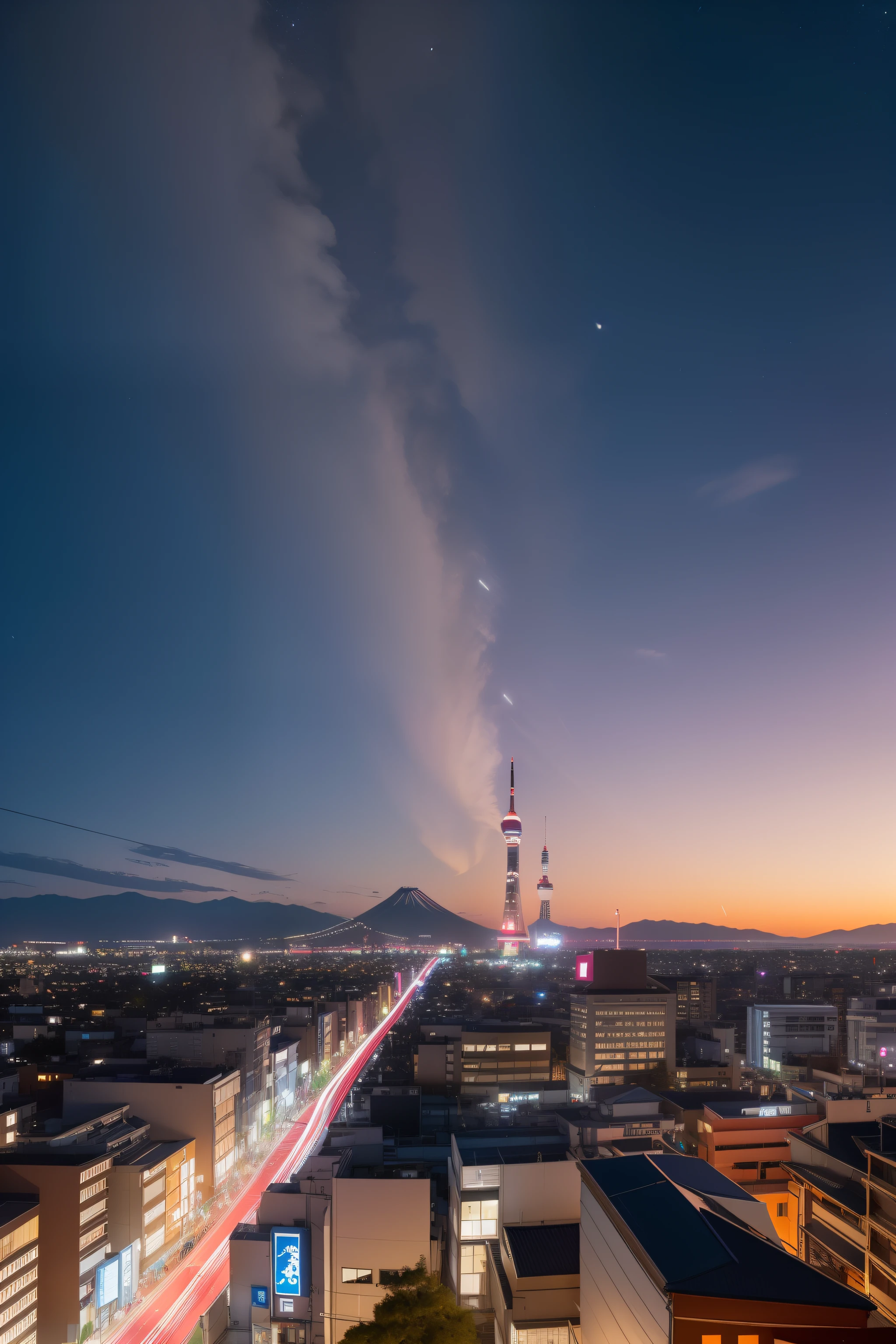Japan, Your name is, people, urban center, natta, meteor, sao, Celestial