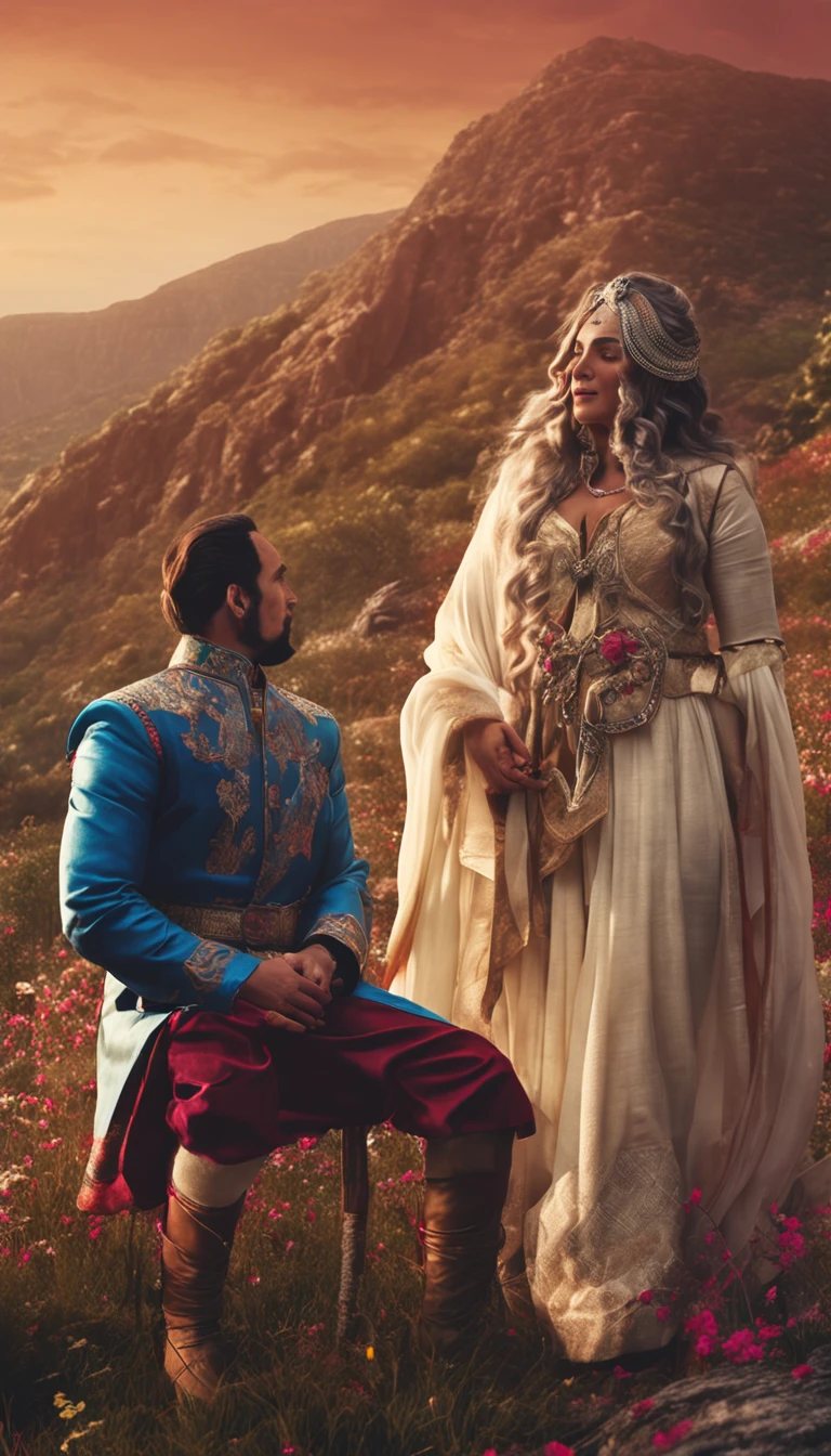 imagine Gengis Khan casando uma filha com um rei aliado