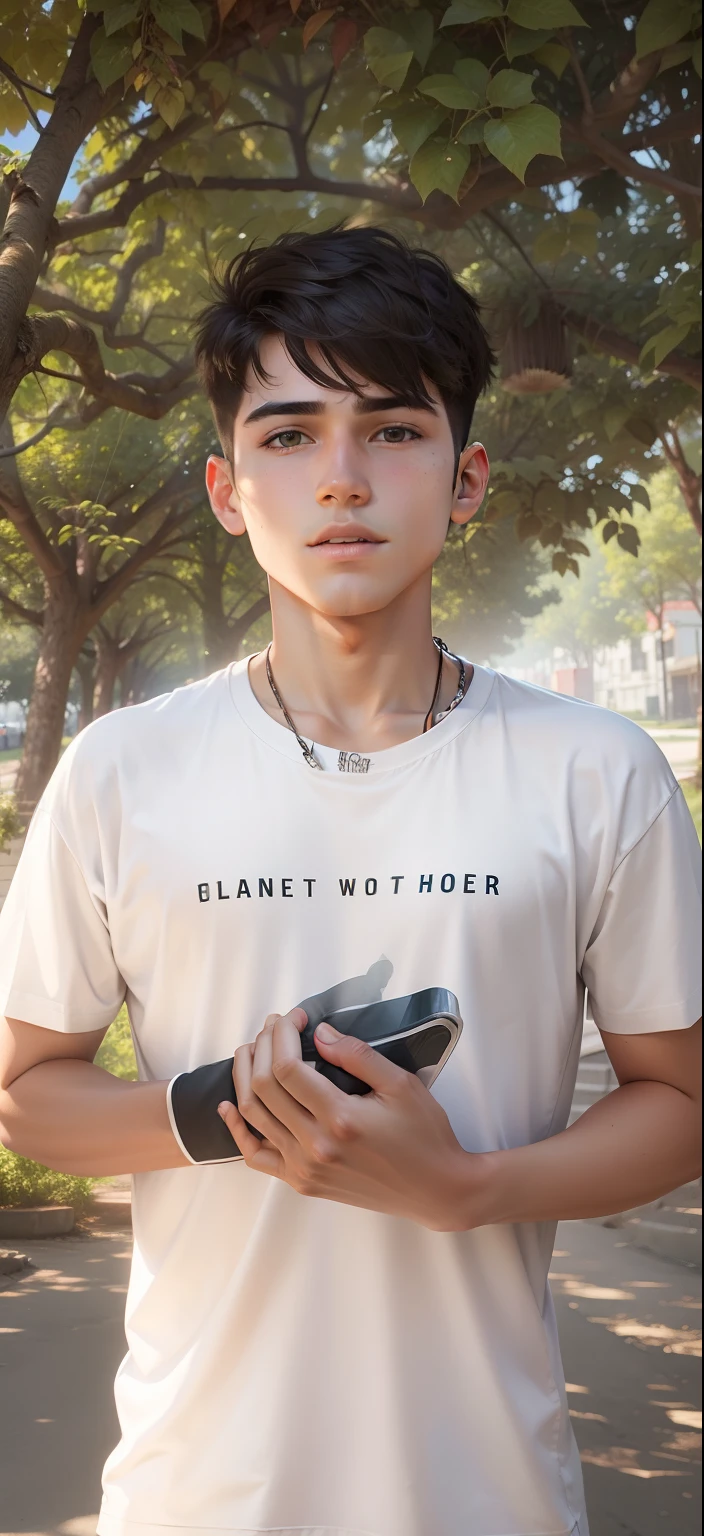 Change background handsome boy age 16 and 17 year old change t-shirt and shirt 8 ke ultra real estate and change hair style