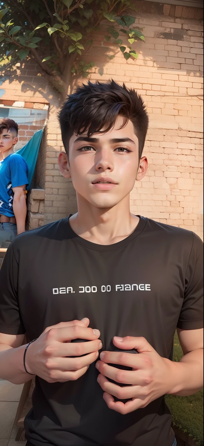 Change background handsome boy age 16 and 17 year old change t-shirt and shirt 8 ke ultra real estate and change hair style