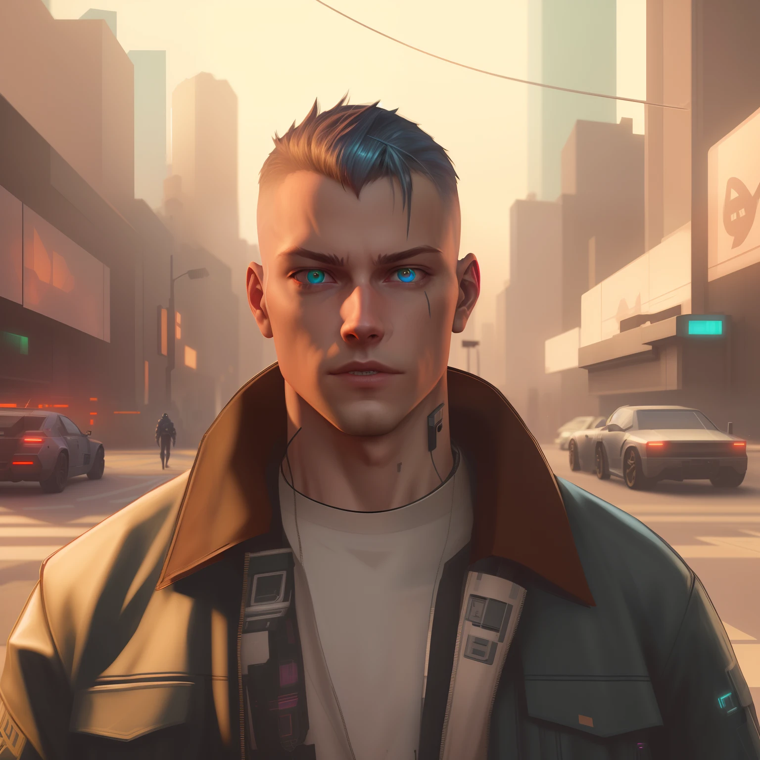 cyberpunk,smartboy,lighting realistic,lighting,background,8k,v4