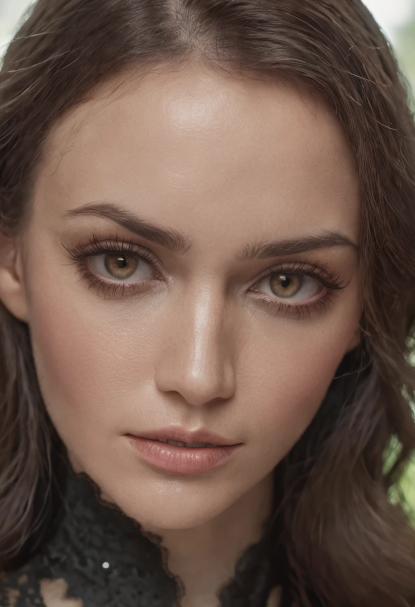 Portrait of a beautiful female from 1700, Rosto detalhado perfeito, detailed symmetric circular iris, cabelos longos, cabelos pretos, Realistic, olhos greem, stunning realistic photography Norwegian character, 3D-rendering, octan render, intrinsecamente detalhado, Cinematic lighting, Foto de capa hiper detalhada centralizada, awesome full color, Hand drawn, Escuro, lo gothic, corajoso, 12k, High definition, cinemactic, Neoprene, Vencedor do concurso Behance, Retrato em destaque no Unsplash, arte digital estilizada, estilo de arte anime, liso, Ultra High Definition, 8k, Motor Unreal 5, Ultra sharp focus, obra-prima de arte intrincada, agourento, epics, TanvirTamim, trending on ArtStation, altamente detalhado, vibrante