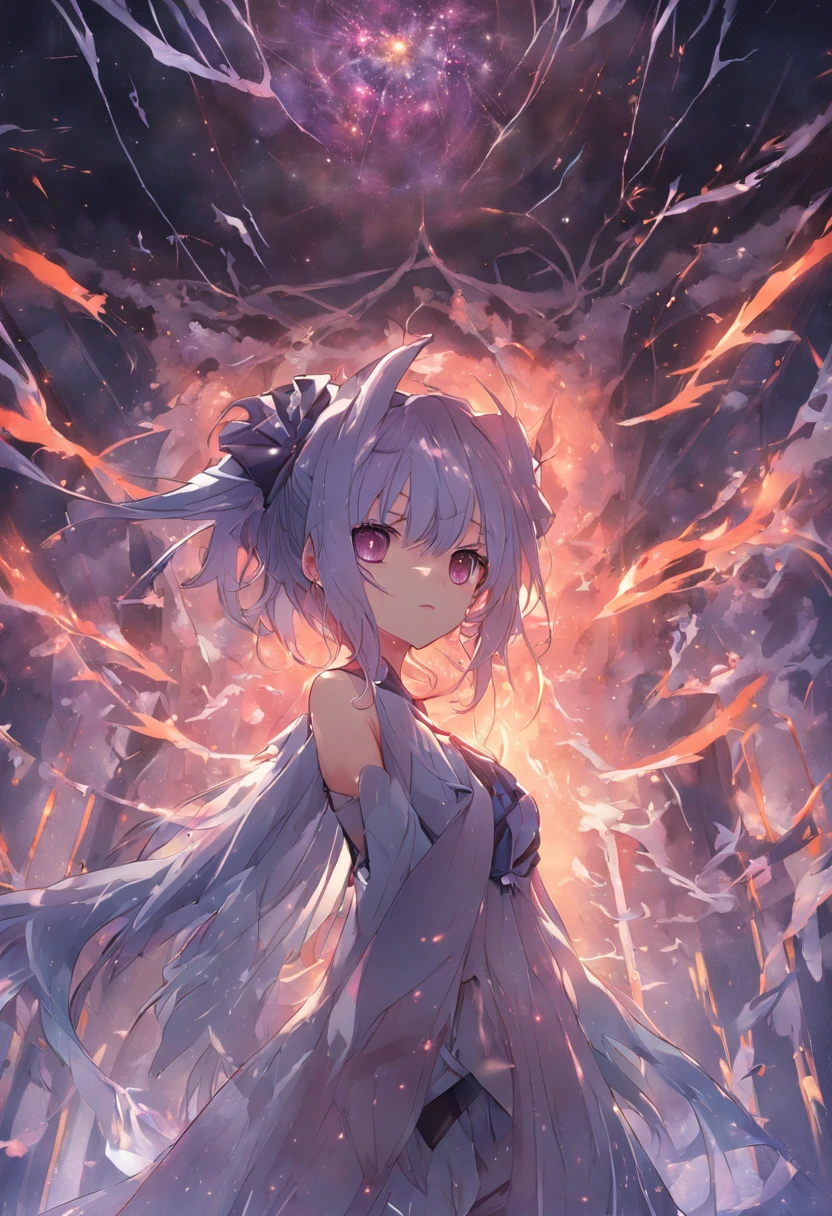 Sick、coquetry、dual horsetail、Dull hair、adolable、Lori huge breasts cleavage、Vampires、huge tit、A sucker、idoly、Gradient pupils、transparent costume