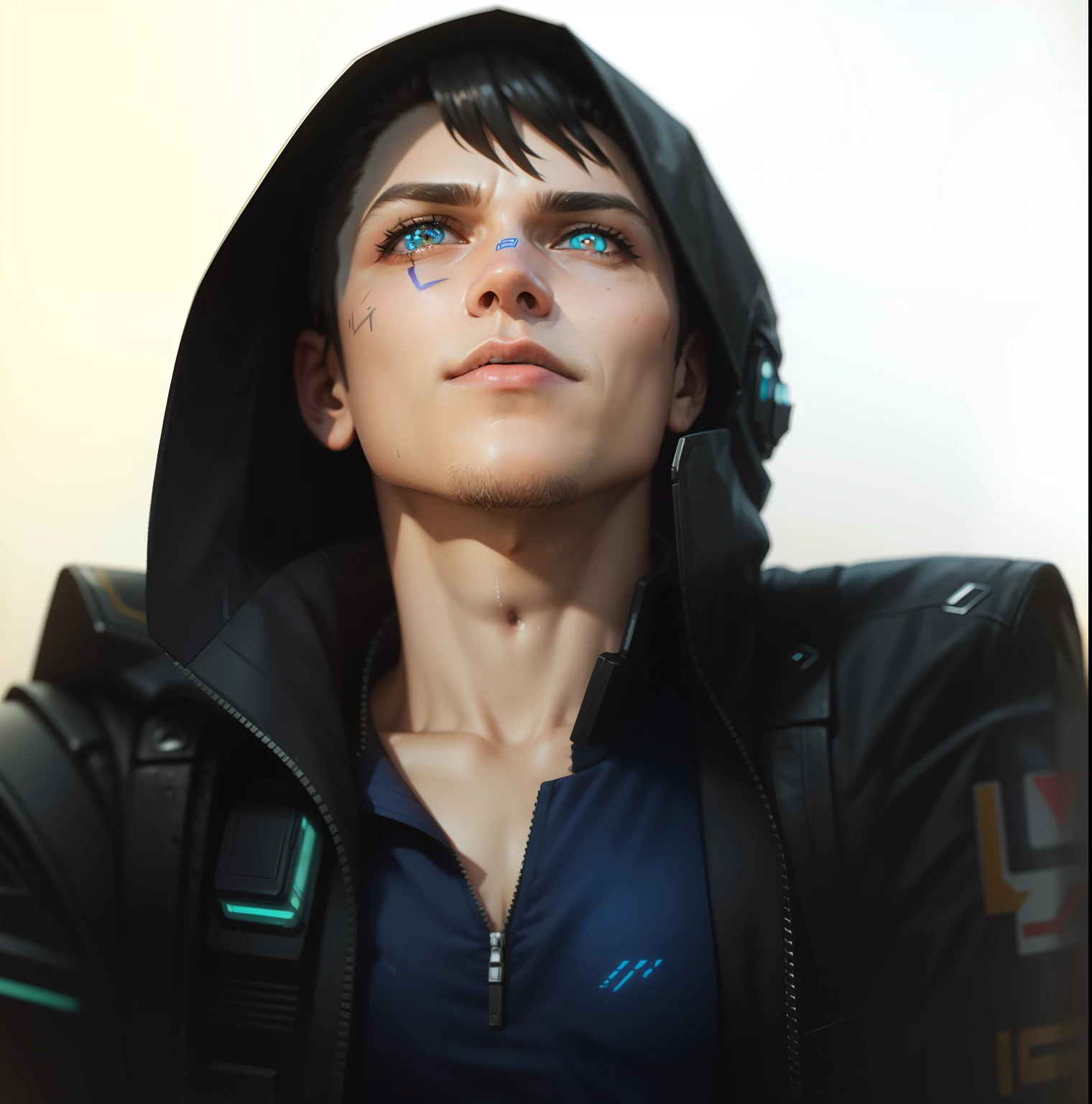 Cyberpunk 2077 young man