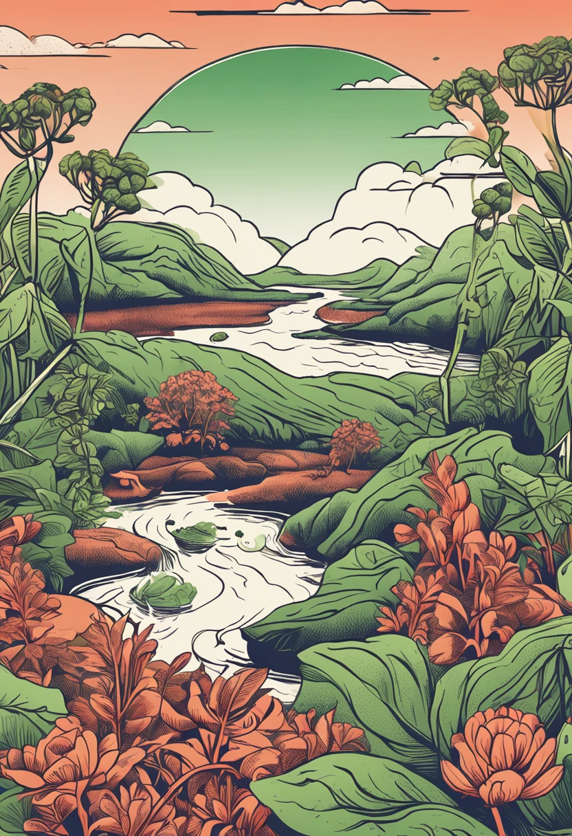Matcha illustration,white backgrounid