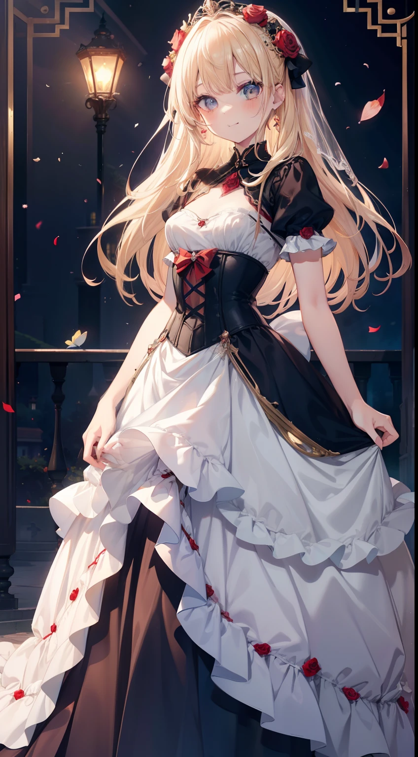 ((masterpiece)), (top-quality), (detaileds),4K resolution. 1 Girl Sharp Focus、a blond,Princess Cut,odd eye,Older sister,diet,long,Red Rosa,tiarra,Black Dress,curlyhair,small tit,small tits,Cool,Rose Dress,embroideries,oriental,A sexy,Sareme,garden,Sunnyday,blue-sky,Confetti、small nose,narrow nose and small nose,,,,,,,,,,,,,,,,,,,,,,,,,,,,,,,,,,,,High small nose,small nostrils,see -through,Full body like,oblique,1girl in,Golden hair color,Light hair color,Beige hair color,Rosa,Red Rose,Rosa,Red Rose,Rose Dress,weddingdress,Arm Cover,Adults,adult lady,veils,Kamimei,Red Rose,Rosa,Rosa,Rosa,Rosa,Rosa,Red Rose,Big sister,adult lady,adult lady,adult lady,,adult lady,adult lady,Adult Women Mermaid Dresses,Mermaid Dresses,corsets,corsets,corsets,corsets,A smile,Straight bangs,to stand、Standing by the water、Meticulous feet、Beautifully aligned fingers