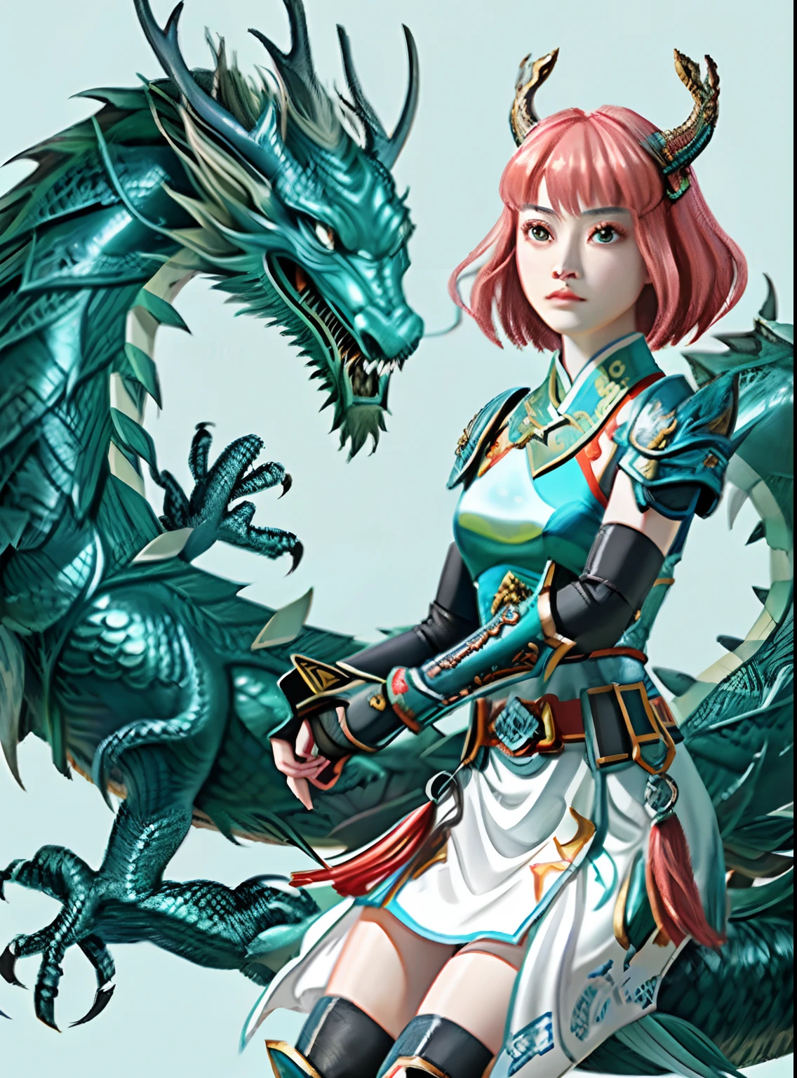 Chinese armor,Bracers,DragonCute