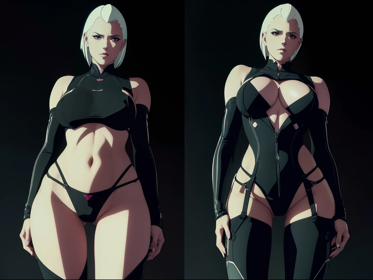 (((Lucyna "Lucy" Kushinada))) (white hair) ((cyberpunk edgerunner)) (((enormes tetas))) 8k,((cuerpo completo))(((Amazing tits)))caliente, hermosa,((Hornie)), 8k, hiperrealista todo como un motor irreal trazado de rayos render ((estilo humano hiperealista)),(((Empty dark background))). hiperrealista todo como un motor irreal trazado de rayos render estilo humano realista ,(((Empty dark background)))., Suavemente iluminado, Intimo exquisito detalle, foco nítido, intrincadamente detallado, rewarded photography, small-catchlight, bajo contraste, alta nitidez, facial-symmetry, profundidad de campo, cinematic background, Renderizado del motor irreal, Imagen central, dream-like, Suavemente iluminado, intimo, imagen de cuerpo completo ,cuerpo completo,((tetona)),((piernas torneadas)) perfect ass ecchi