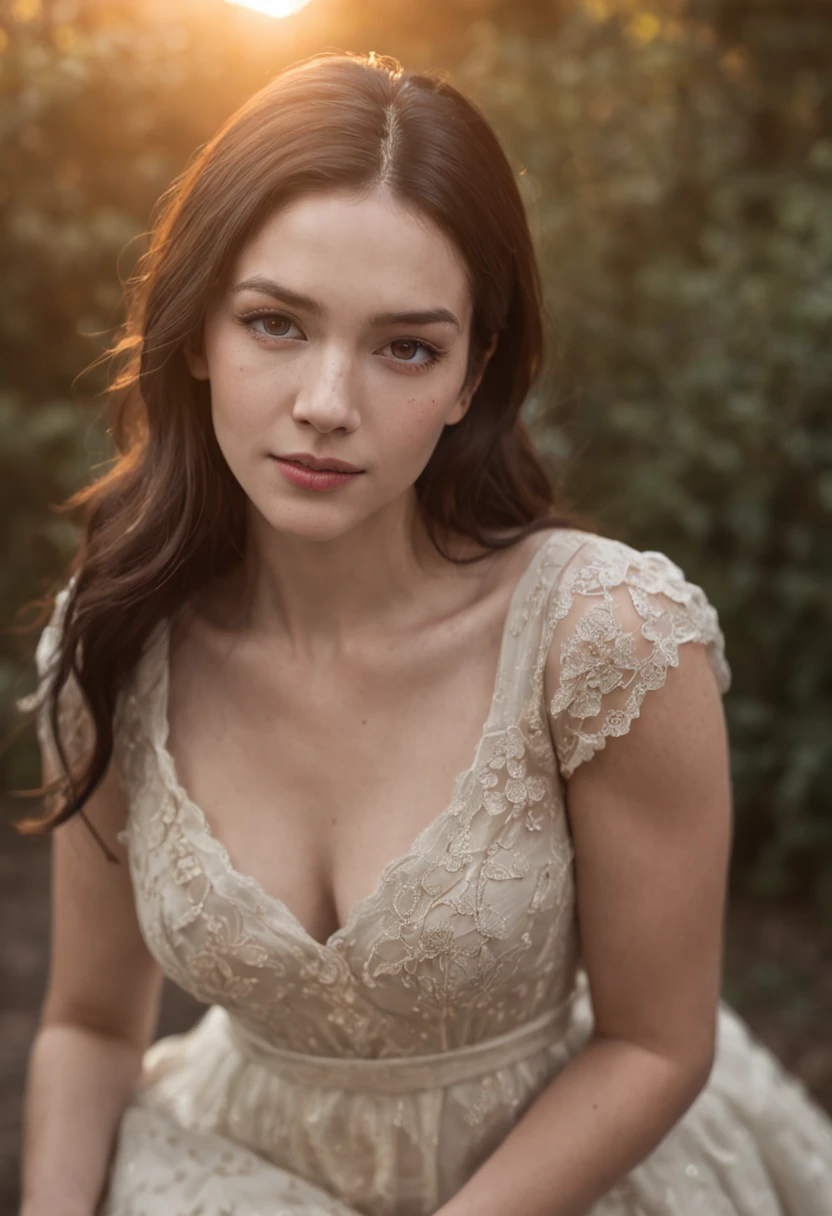 REALISTA cuerpo completo "(((tetas grandes)))) like to Odette Juliette Annable , hermosa, flaco, delgado grueso, small waist, (tetas desnudas), femenina, Female 20 years, 8k, noche,
