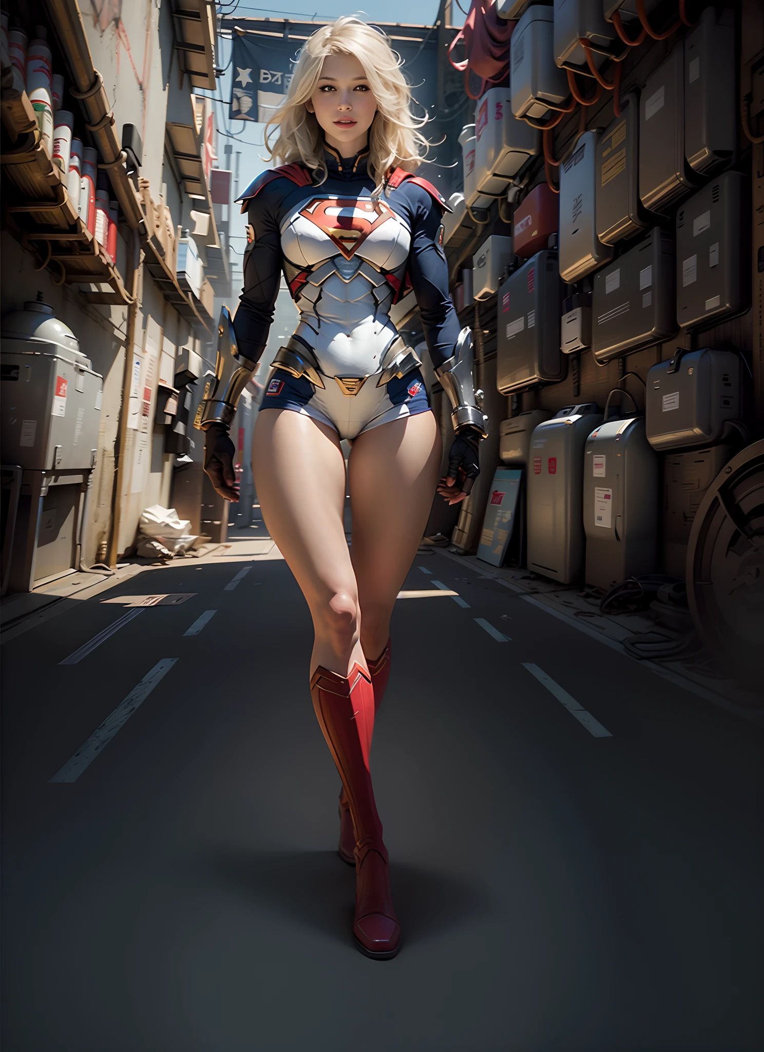 Supergirl,Supergirl portrait,delicated,tmasterpiece,Impeccable,Ultra high quality,Large rendering,