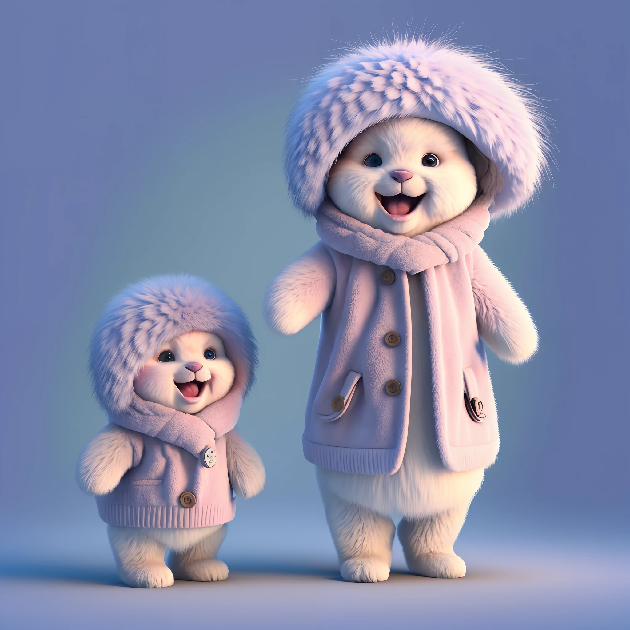 Prompt words
copy
(Standing animals),(Fluffy critters),Toddlers，Full Body Furry,Young child animal hybridization, Blue body_fur, (Full Body Furry:1.5) ,Animal body, Solo,1tail, Open_Mouth, Blush,No Man,Simple background,Full body shot,Animal paws,(Fluffy:1.4),The whole body is covered with blue fluffy hair