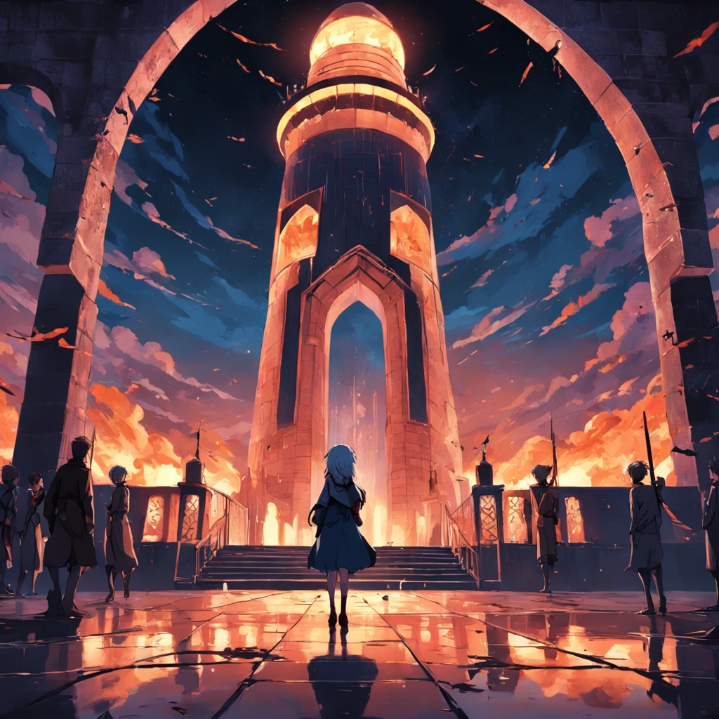 Kill the minaret poster, Random scenes