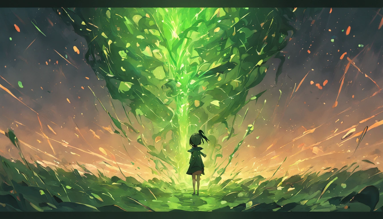 A green scepter that can be treated