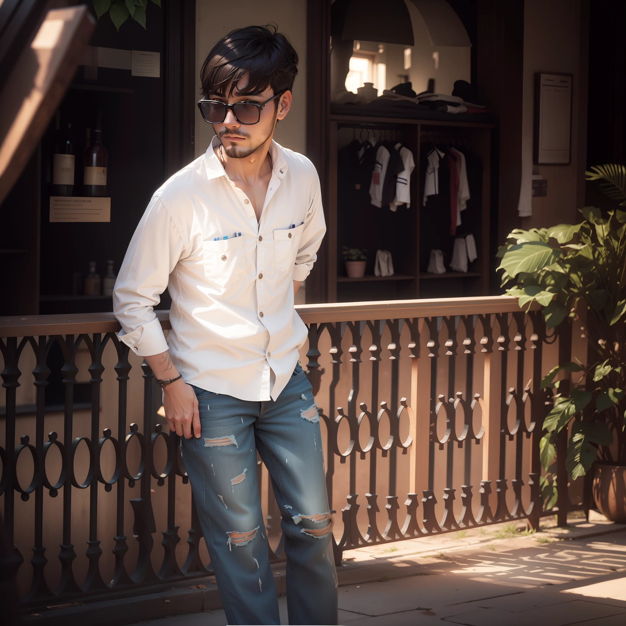 Change the background. Match with  photo