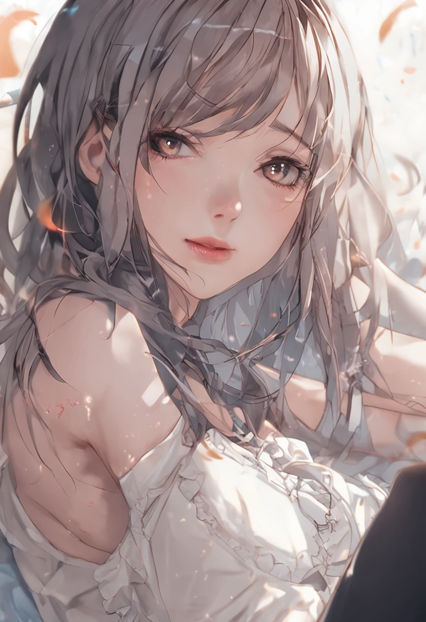(NSFW: 1.5),((Best Quality, 8K, masutepiece :1.5)),(Raw photo), (Photorealistic: 1.8),(Perfect Anatomy:1.5),(ultra-detailed :1.5), (Half closed eyes),japanes,endearing,20yr old, Cinematic lighting,Caustics,super detailed skin,1girl in, 1girl in, The girl's body is facing the girl's body, The girl's body is facing the girl's body, Face to face, Girl and girl crotch close contact, Girl kissed by a girl, embrace, Vaginal opening, Open mouth, girl between girl's legs,E-10,up skirt,Underwear, ,Beautiful ass, Huge breasts: 1.4,full body Esbian,roundly eyes,Realistic,shinny hair,Kiss mouth,Idol,Human Hands,Outstretched arms,Wet clothes,Sheer shirt,Shizuku,
