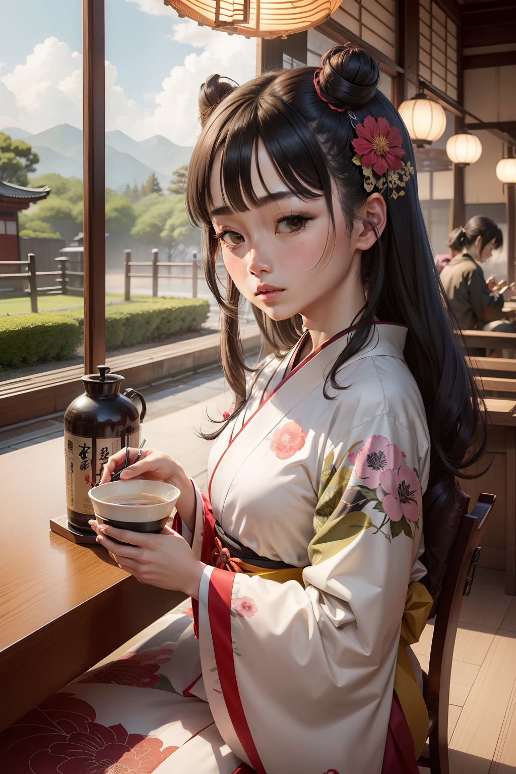 Kimono appearance、Tao Shigaraki