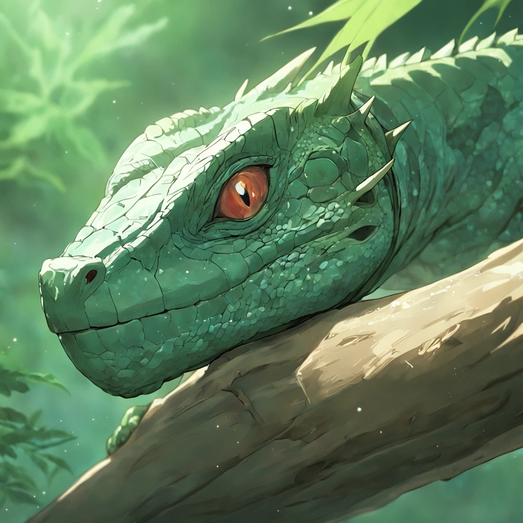 there is a lizard that is sitting on a branch of a tree, lizard, reptile, lizard pose, langford's basilisk, iguana, lizards, reptil, reptiles, reptile face, lizard head, gecko, hyperdetailed!, basilisk, closeup portrait shot, closeup 4k, lizardfolk, very sharp and detailed photo, lizardman, closeup portrait4