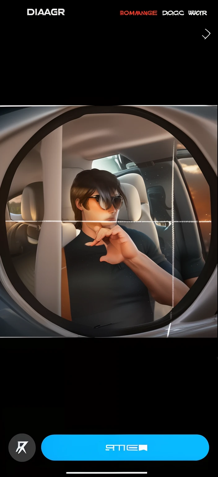 Romance in dodge challenger