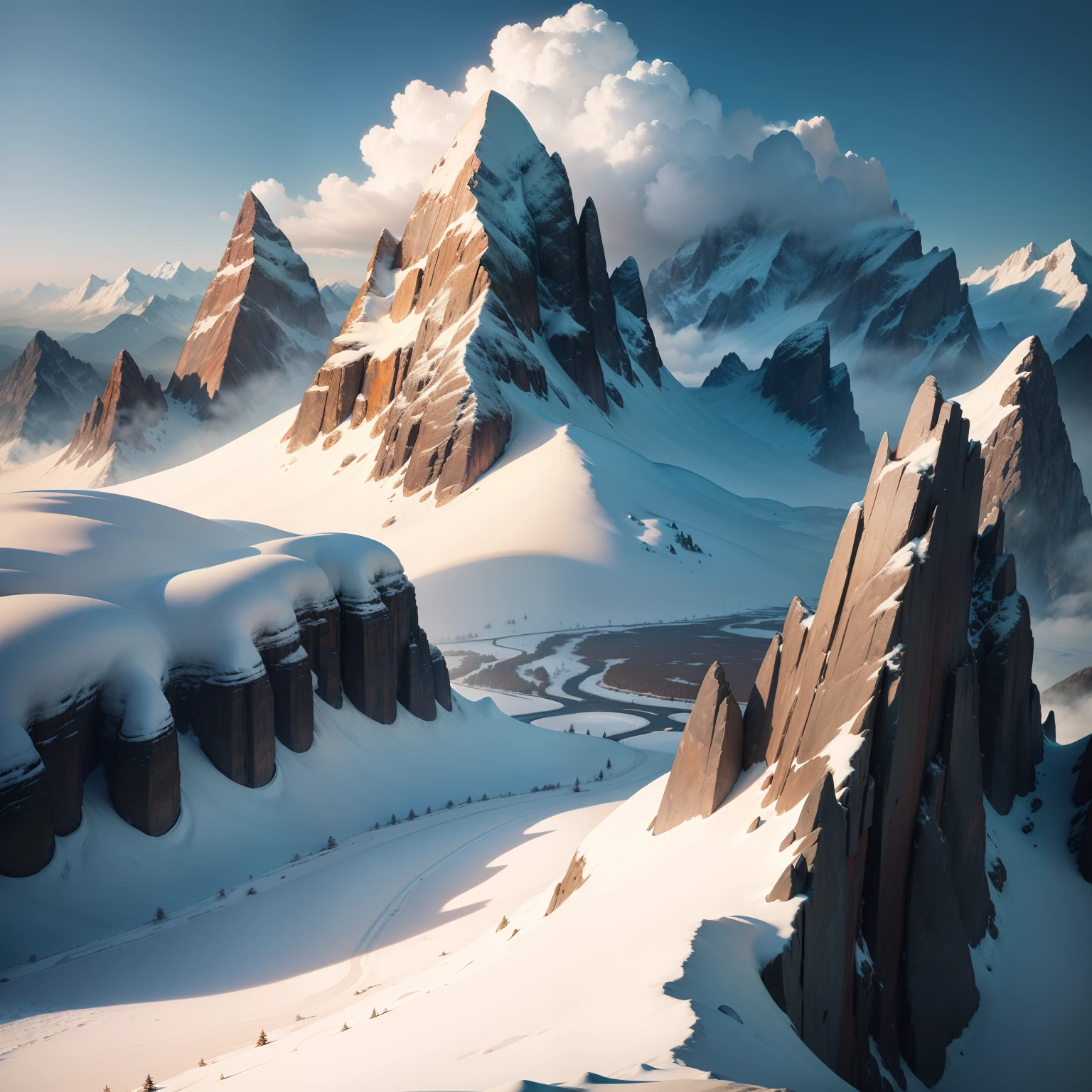 Mountain background