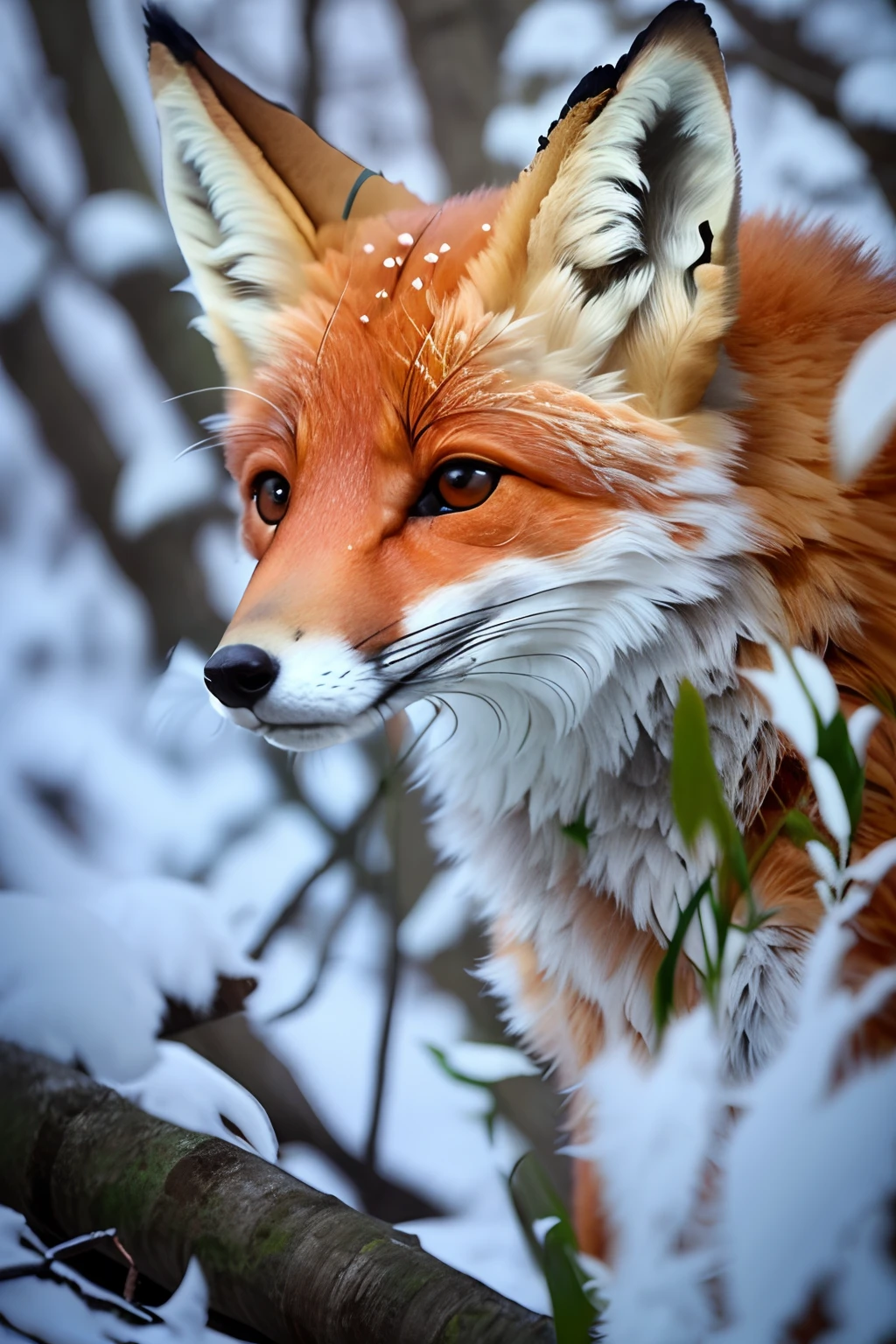 um close up de uma raposa com uma cauda brilhante em uma floresta, ethereal fox, raposa digital, arte digital animal foto, Retrato de uma raposa antro, fantasia raposa amor, raposa verde digital, stunning digital illustration, arte digital detalhada bonito, arte fantasia behance, 8k arte detalhada de alta qualidade, bela arte digital, Arte digital alucinante, arte de fantasia digital 3d