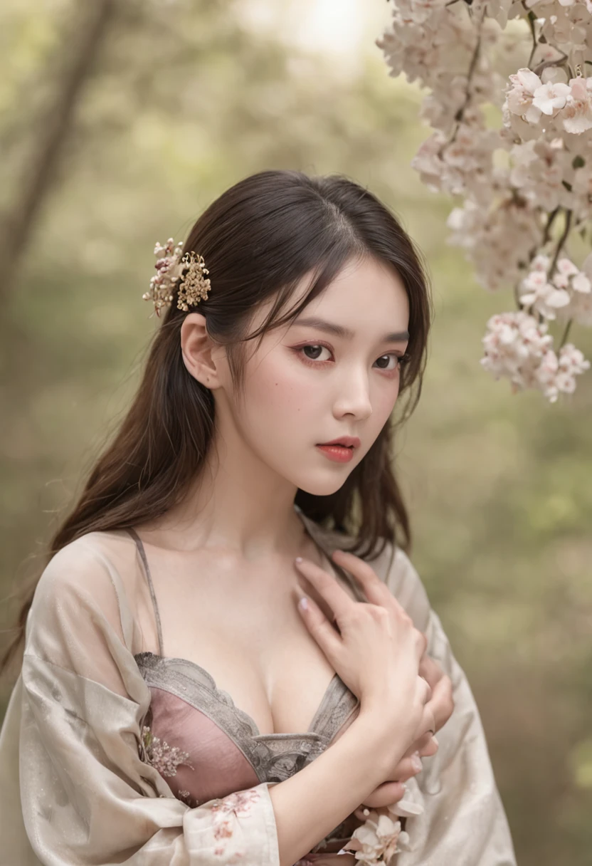 ((top-quality、8K、tmasterpiece:1.3))、huge tit、ahe-face、fullnude、on the floor on all fours、Watching from behind、overflowing
No 、Wet,Hanfu