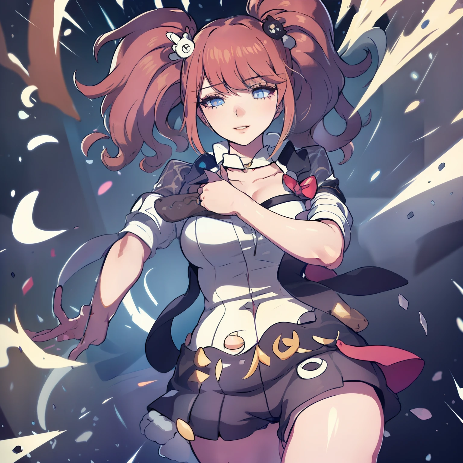 1girl,pokemon_card,(best quality), (high_quality), (intricate_details), (ultra-detailed), (illustration), (distinct_image),saito_naoki,