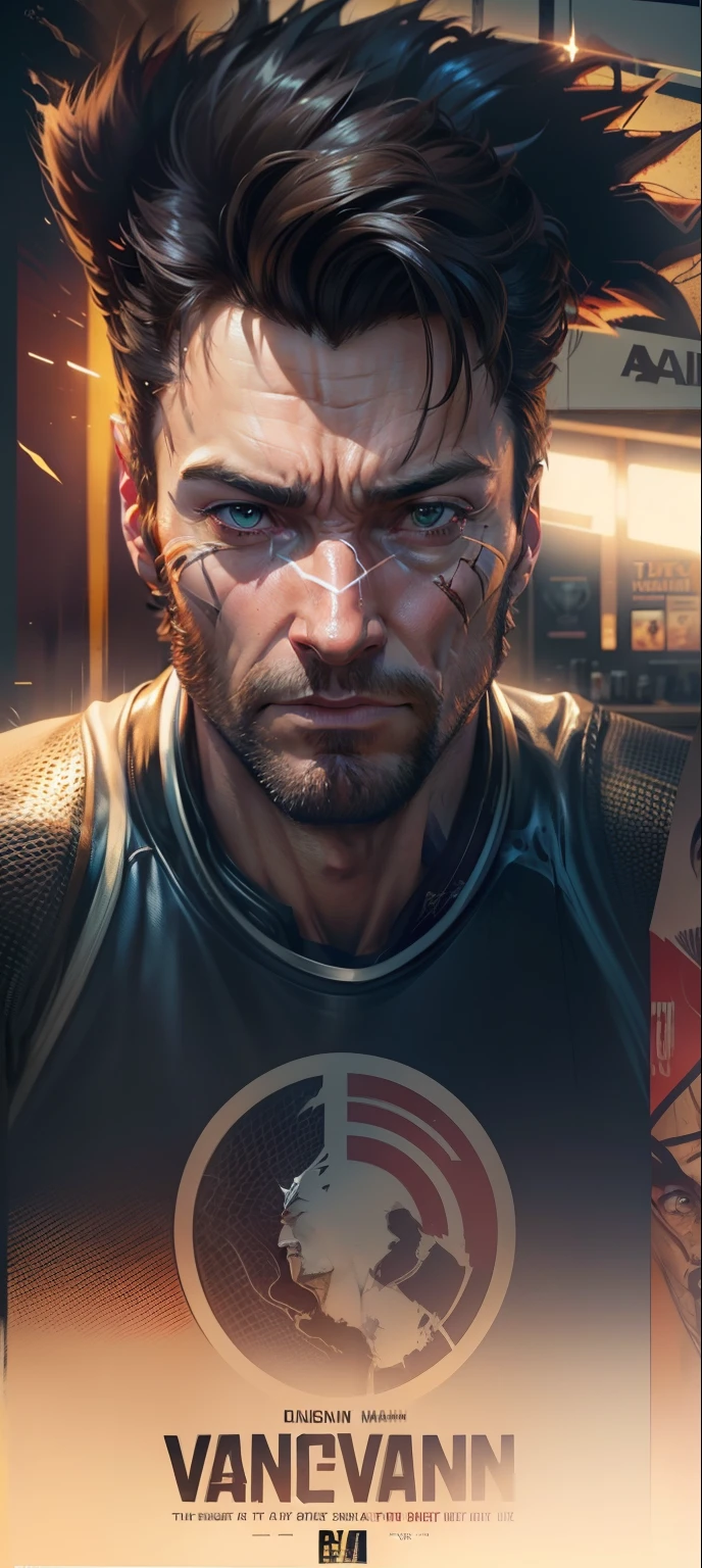 Hugh Jackman as wolverine, vhs effect, (poster:1.6), poster on wall, nostalgia, movie poster, portrait, close up (skin texture), intricately detailed, fine details, hyperdetailed, raytracing, subsurface scattering, diffused soft lighting, shallow depth of field, by (Oliver Wetter)
INFO
