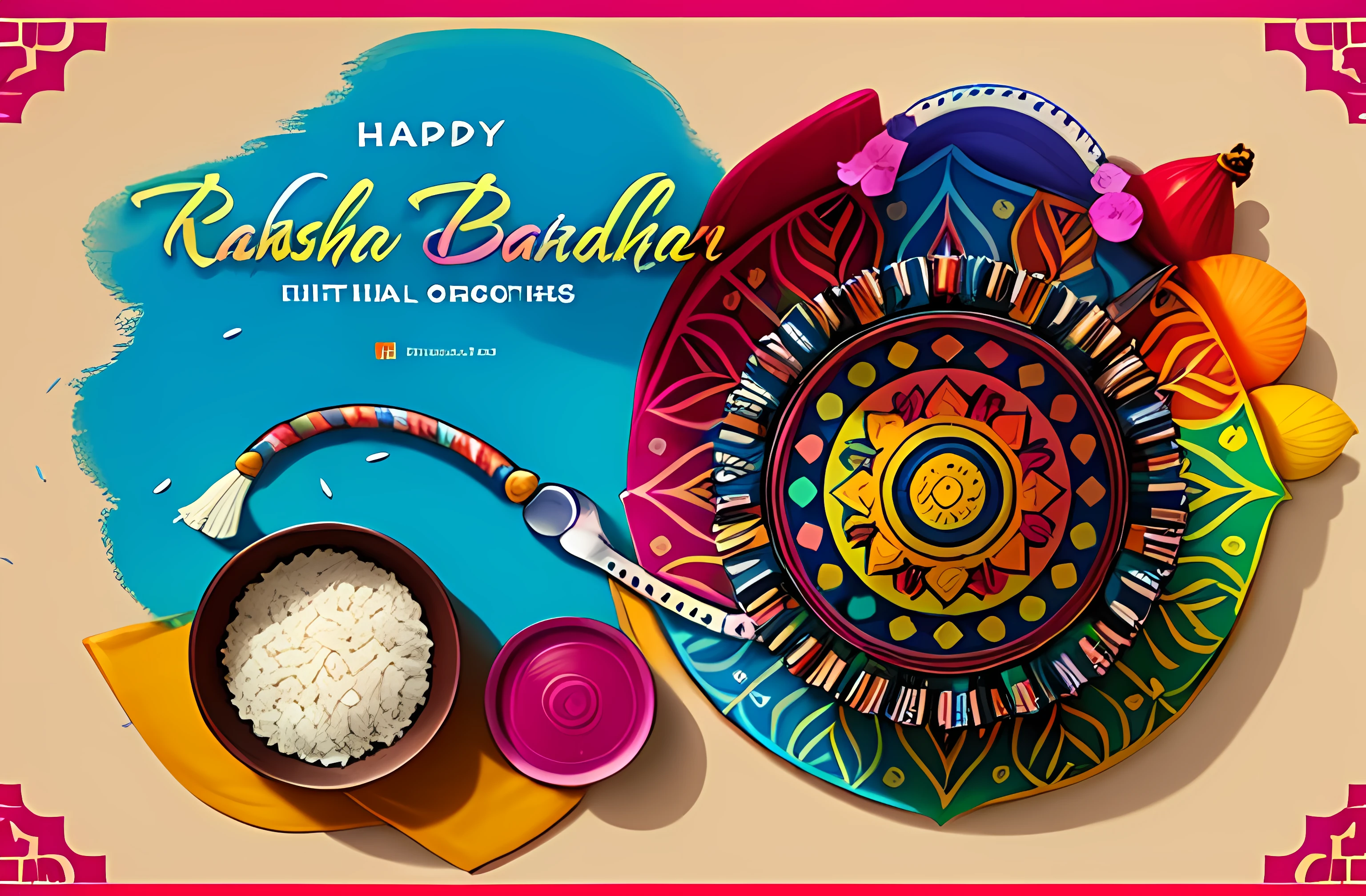 rakshai rakha greeting with colorful bowl of rice and spoon, profile pic, 🕹️ 😎 🔫 🤖 🚬, ❤🔥🍄🌪, background image, official artwork, 😃😀😄☺🙃😉😗, happy!!!, 🌻🎹🎼, happy birthday, official, desktop background, official art, festivals, sharper