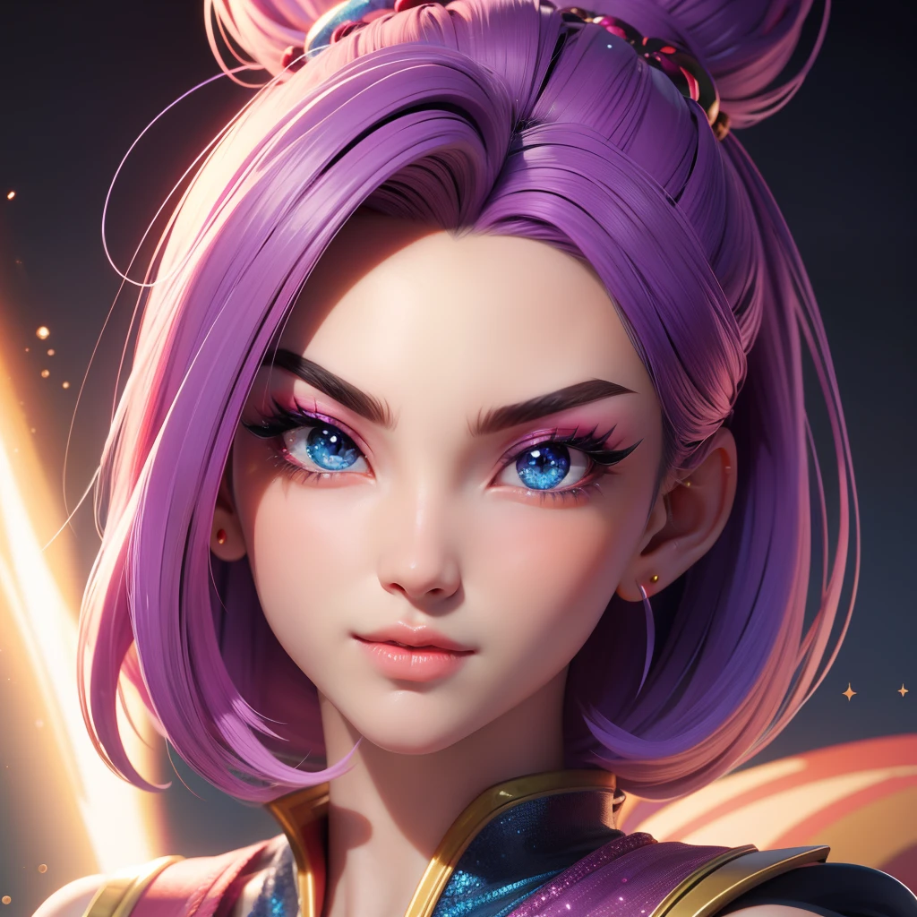 Dragon ballz characters, colourful pictures, pretty female faces, sparkling simple make up,sparkling eyes, sparkling lips, high quality pictures, half size pictures