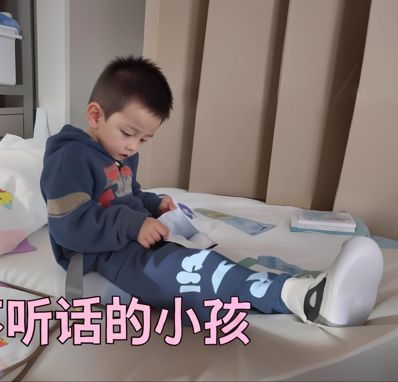 The foot painting is exquisite，Draw out the details。