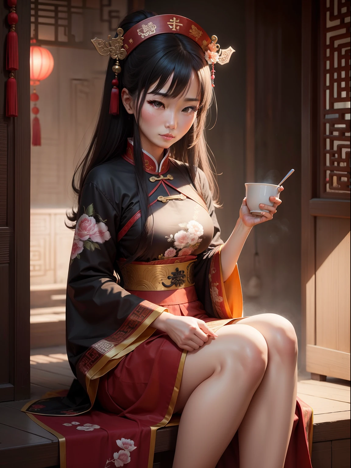 woman, China, ancient, traditional