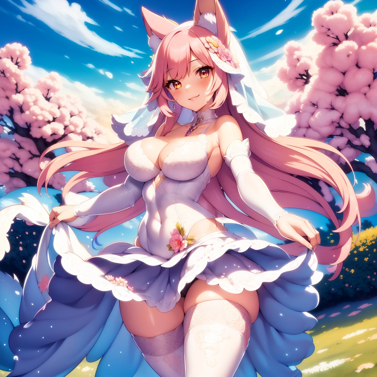 1girl,pokemon_card,(best quality), (high_quality), (intricate_details), (ultra-detailed), (illustration), (distinct_image),saito_naoki, pink hair