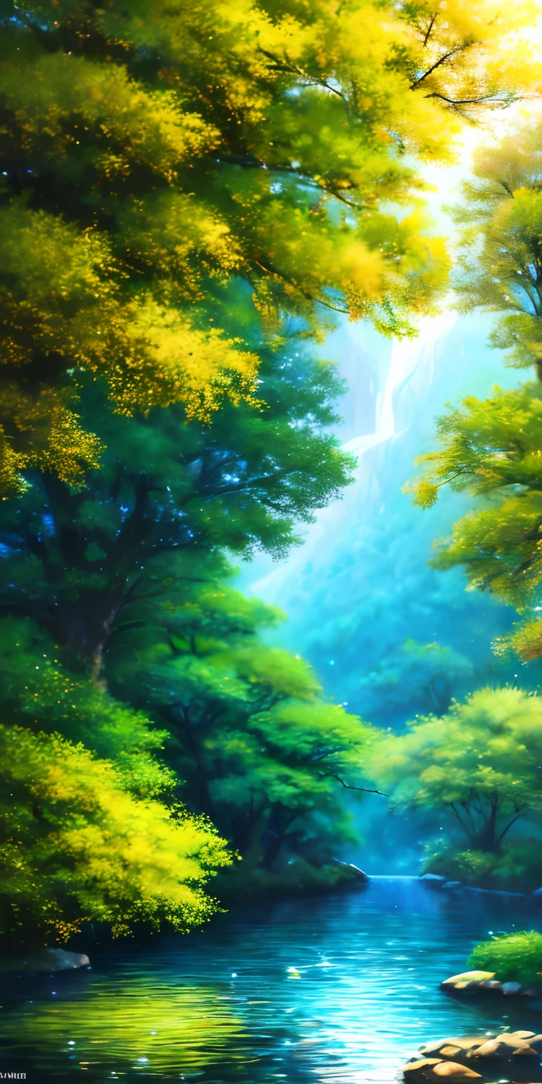 Draw mountain views with rivers and trees, Anime landscape, landscape artwork, drawn in anime painter studio, environment painting, Anime background art, anime countryside landscape, Anime landscapes, Detailed digital painting, Anime landscape concept art, Anime Nature, background artwork, environmentart, 4 k digital painting, 4k digital painting, scenery art detailed, environment design illustration