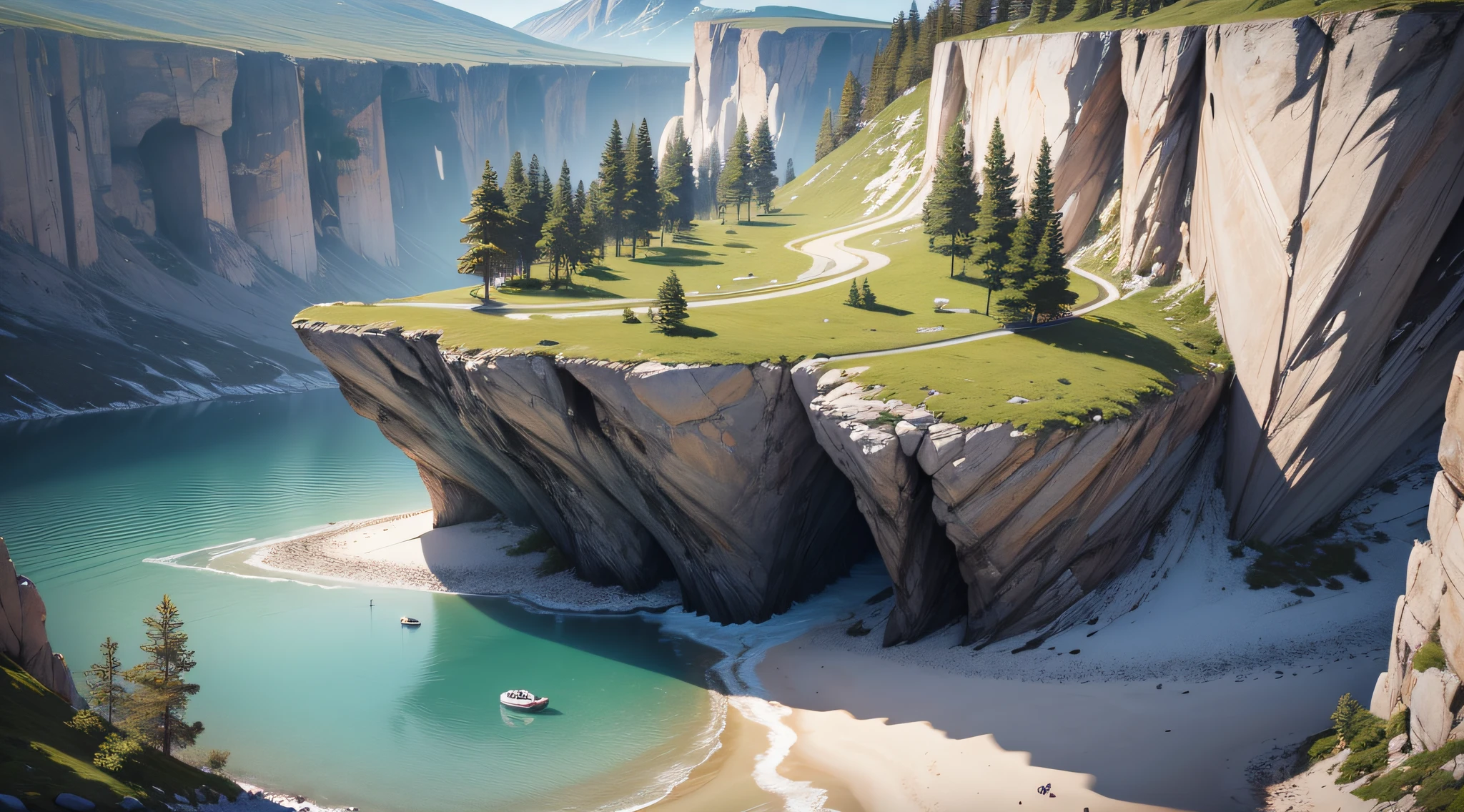 ultra realistic, relax, calm, quiet, no people., super detail, high quality, 4K --auto --s2
