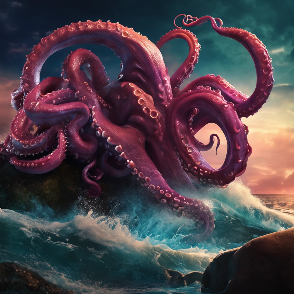 Evil god tentacles are beautiful