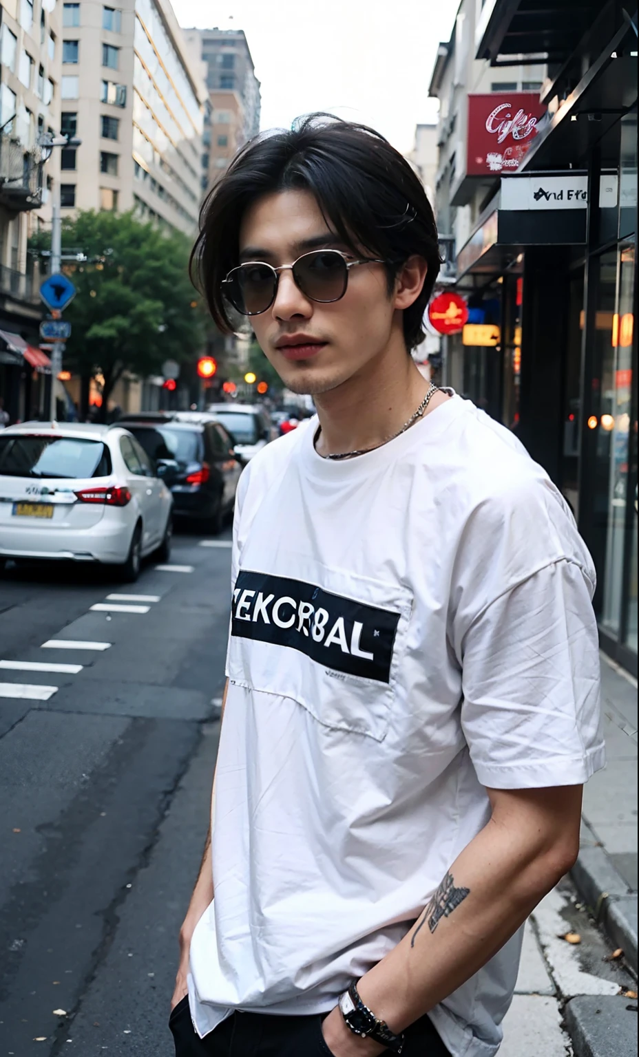 Man in white t-shirt, trending on r/Street attire, Narrative, T-shirt, In a white T-shirt, 2 0 2 0 fashion, casual clothing style, posh, Wearing a white T-shirt, Fear of God's Style, white, wearing t-shirts,