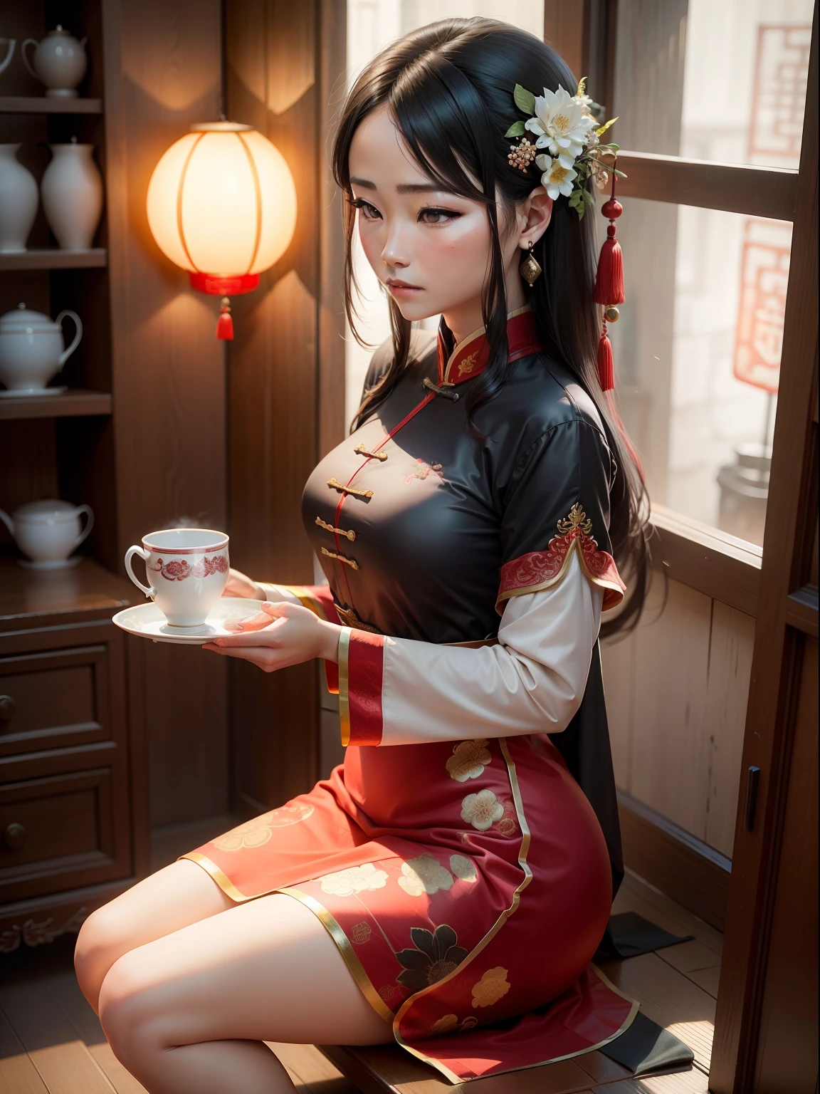 woman, China, ancient, traditional