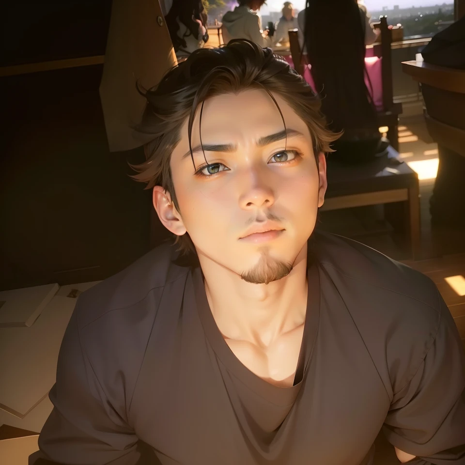 "Anime masterpiece with stunning visuals, vibrant colors, and dynamic characters. Exquisite details, perfect lighting, and mesmerizing scenery. Showcasing the power of anime artistry with an immersive storyline.+"