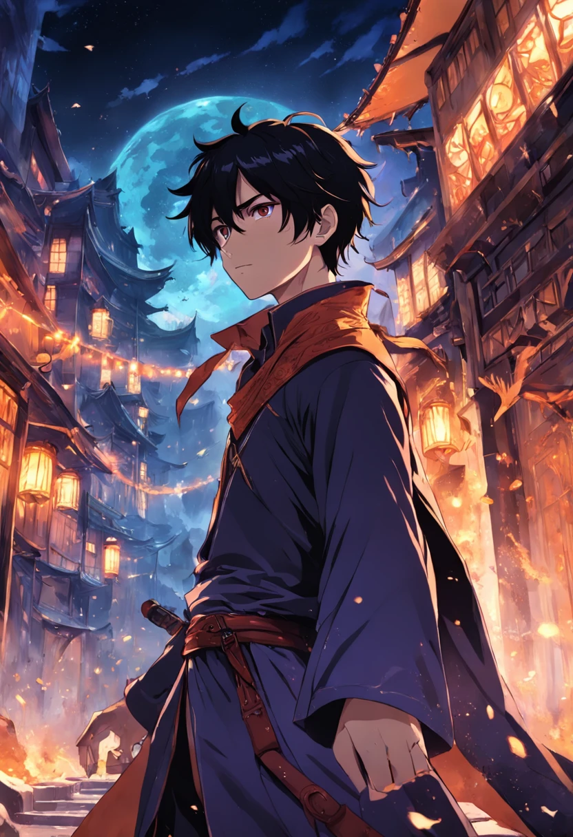 The male protagonist of a domineering fantasy novel
