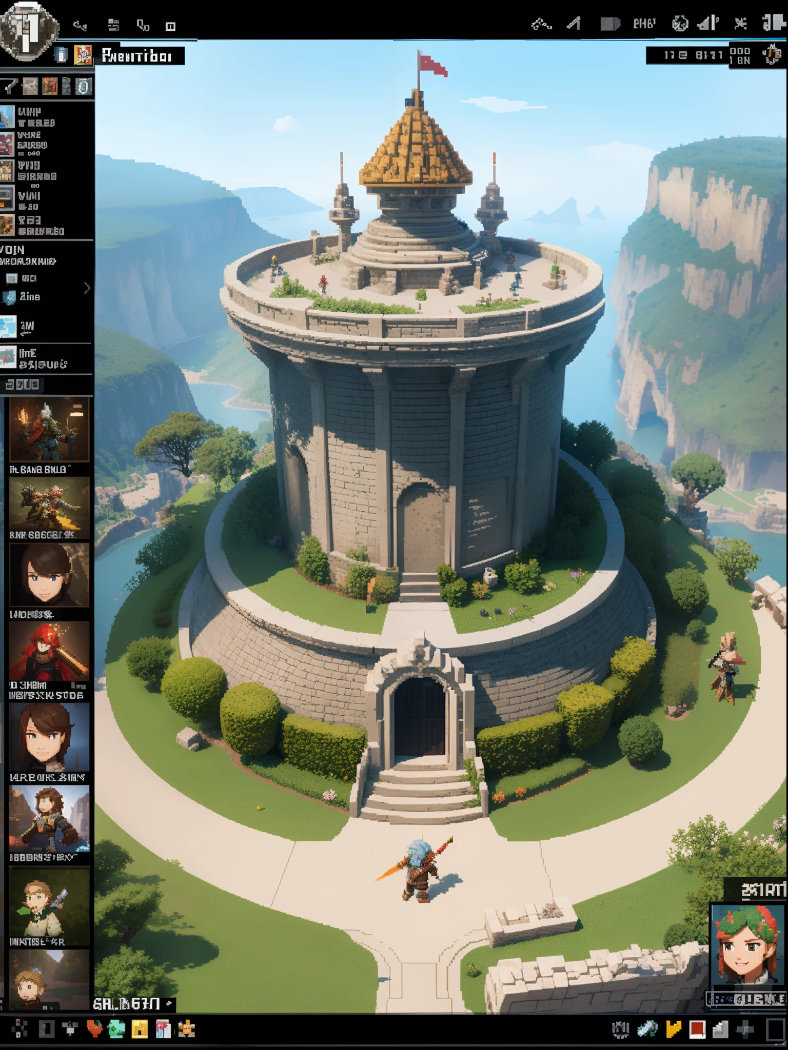Horizontal pixel games，（Pixel art：1.4），Q version《dungeons and dragons》，monster character design，（Knight with sword and shield：1.4），（（best qualtiy）），super-fine，8K，A detailed，acurate