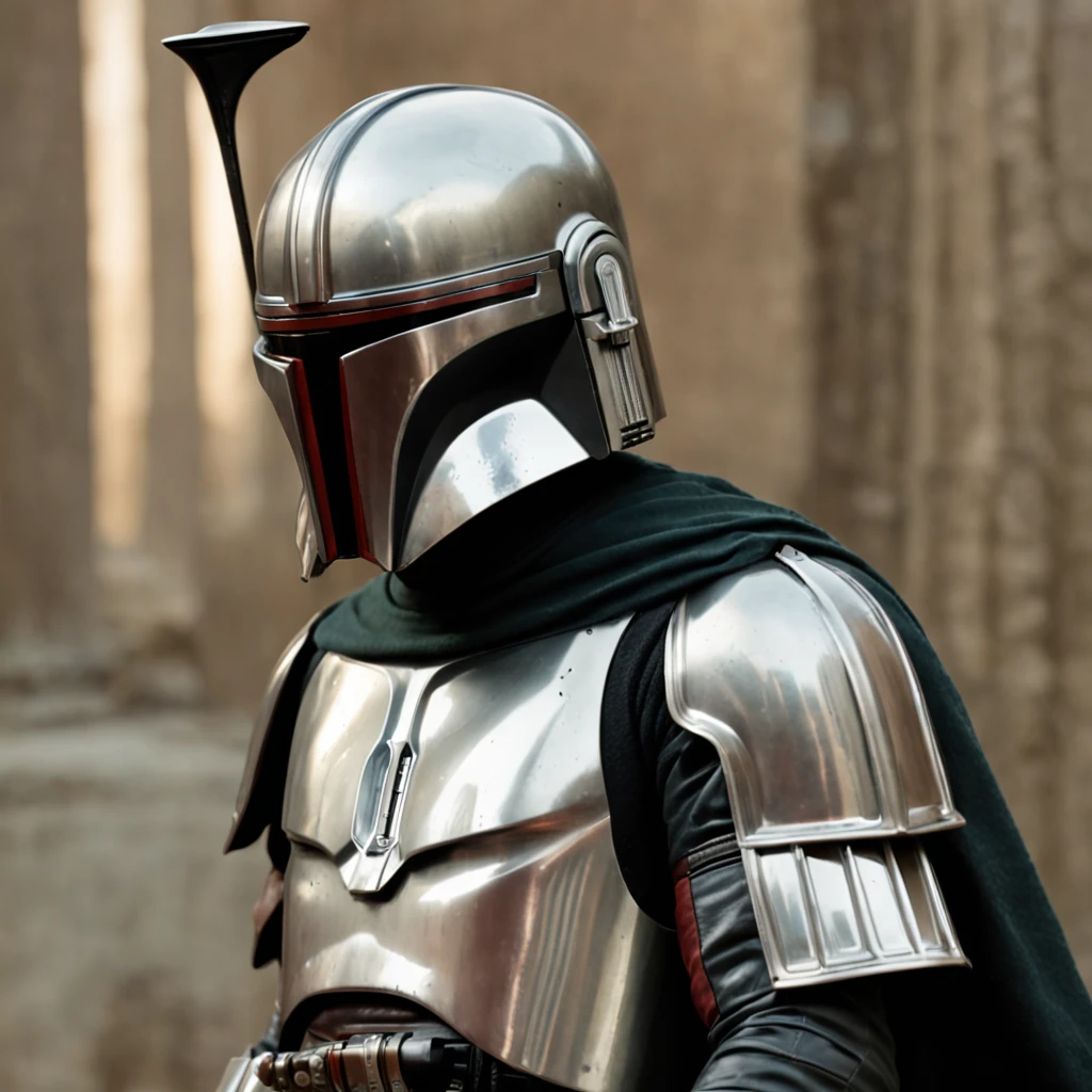 A Mandalorian a panoramic view,magic realism, Anime peito grande,master part, hiper HD, Super Detalhe, Detalhes altos, melhor qualidade, A high resolution, A high resolution, Premiados, Premiados, anatomicamente correto, 8k,),(Retrato de um nobre cavaleiro BOBA FETT,digno),(Um homem a cavalo,with sword in hand, poster art inspired by Kanō Hōgai, trending on pixabay, Renascimento, solomon kane, As Solomon Kane, O Terceiro Cavaleiro, cartaz do filme samurai, wuxia, Cavalo Guerreiro, Tim Bradstreet, vampire hunter d, Cavaleiro do Apocalipse, Gengis Khan, arabian samurai)