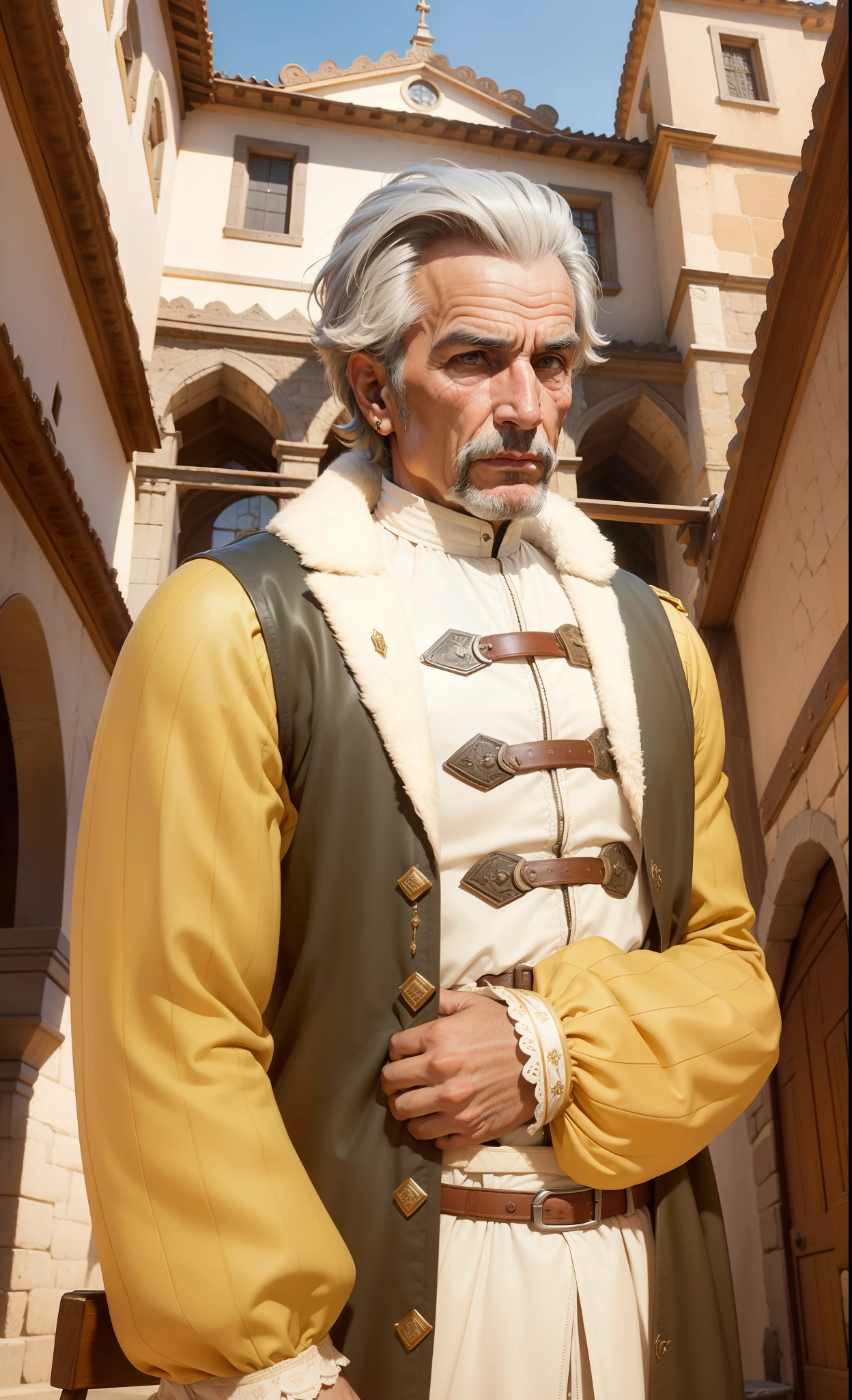 Diogo Barbosa, 16th century, renaissance, age of exploration, father of an important person, navel officers, age of exploration, old, wrinkle, man, Portuguese, neat, solid, realistic, supportive, decisiveness, bright, majesty, tough, opportunist, amiable, peaceful