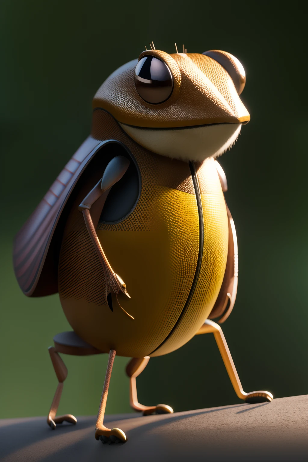 Peter Cricket, Peter, cricket, concept art, 4k