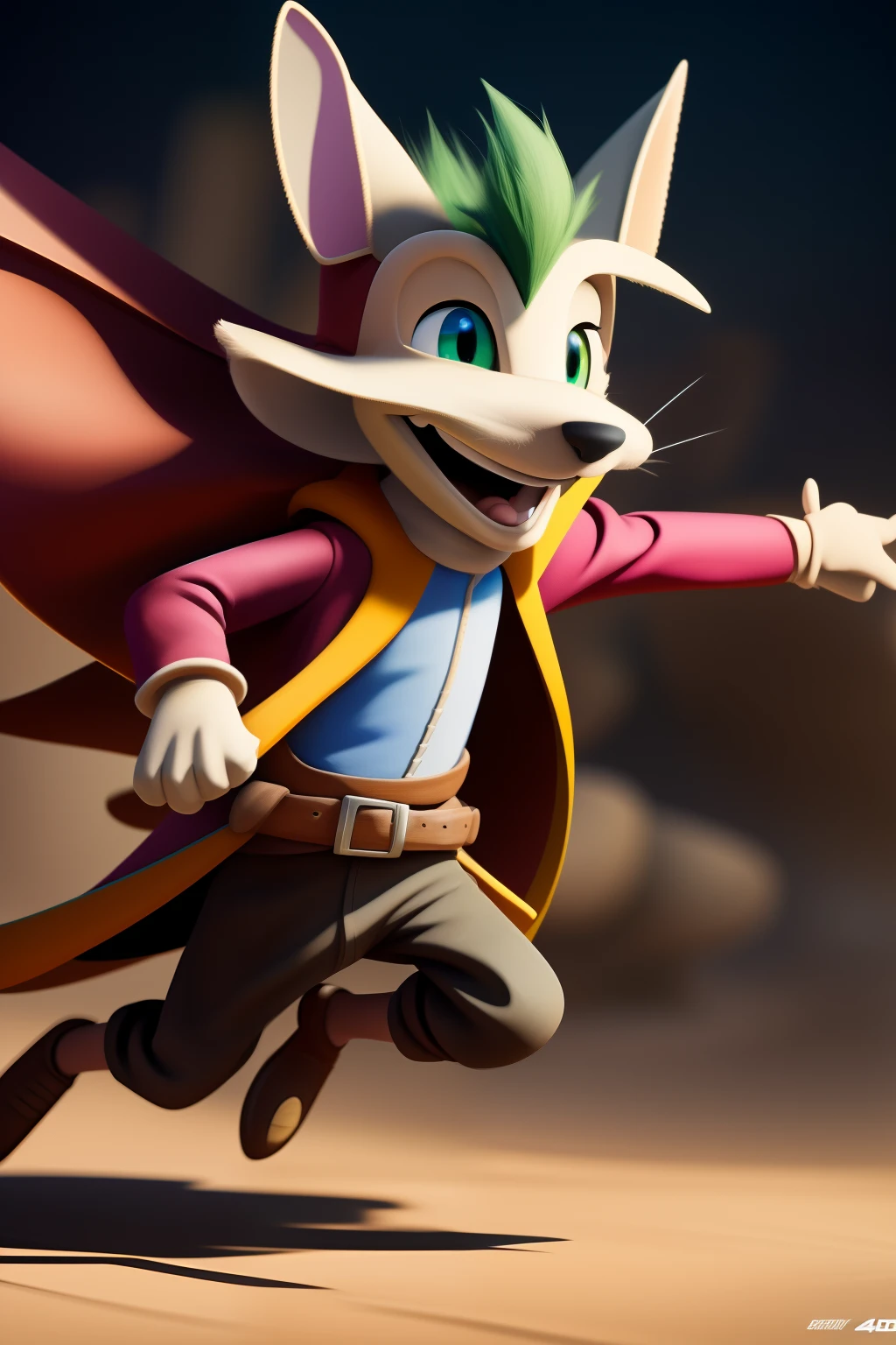 Speedy Gonzales, concept art, 4k