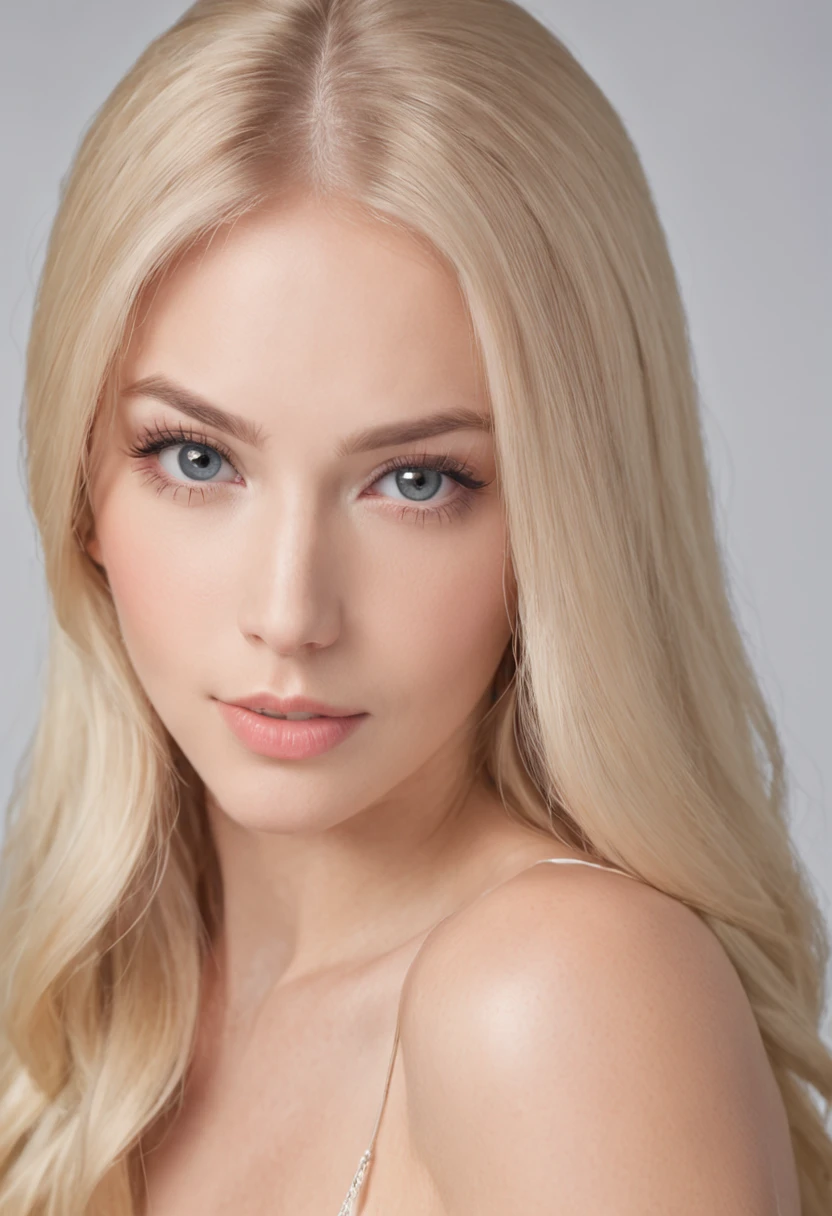 a close up of a woman with long blonde hair wearing a white top, beautiful blonde girl, beautiful blonde woman, blonde woman, blonde swedish woman, sexy girl with long blonde hair, blonde beautiful young woman, sleek blond hair, a gorgeous blonde, beautiful blonde hair, blonde and attractive features, long blonde hair and large eyes, long blonde hair and blue eyes